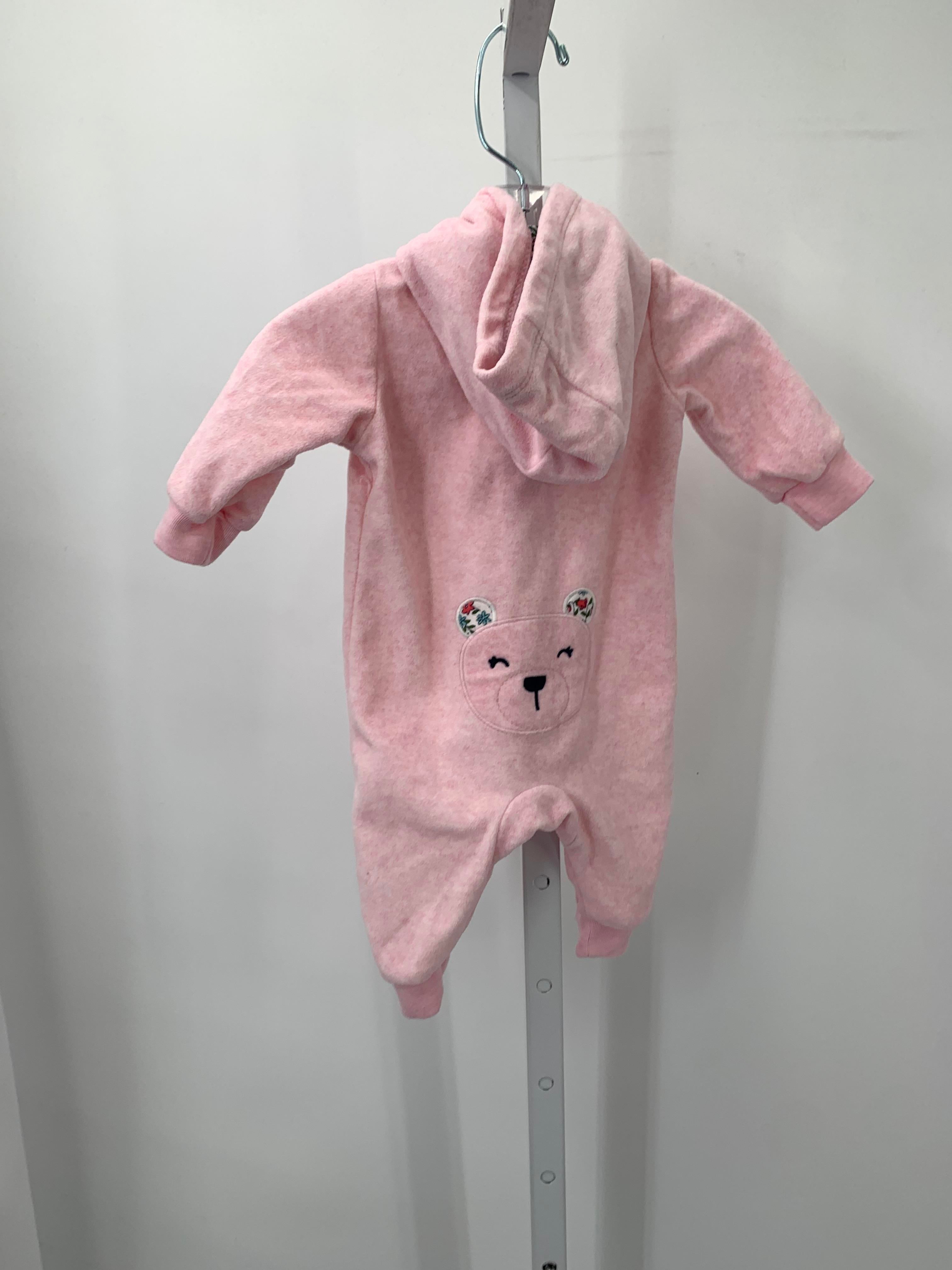 Carters Size 3 Months Girls Long Slv. Romper