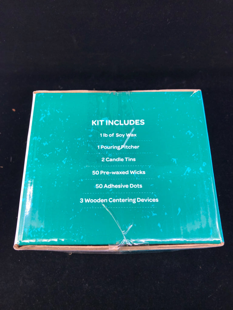 NIB SOY WAX CANDLE KIT.