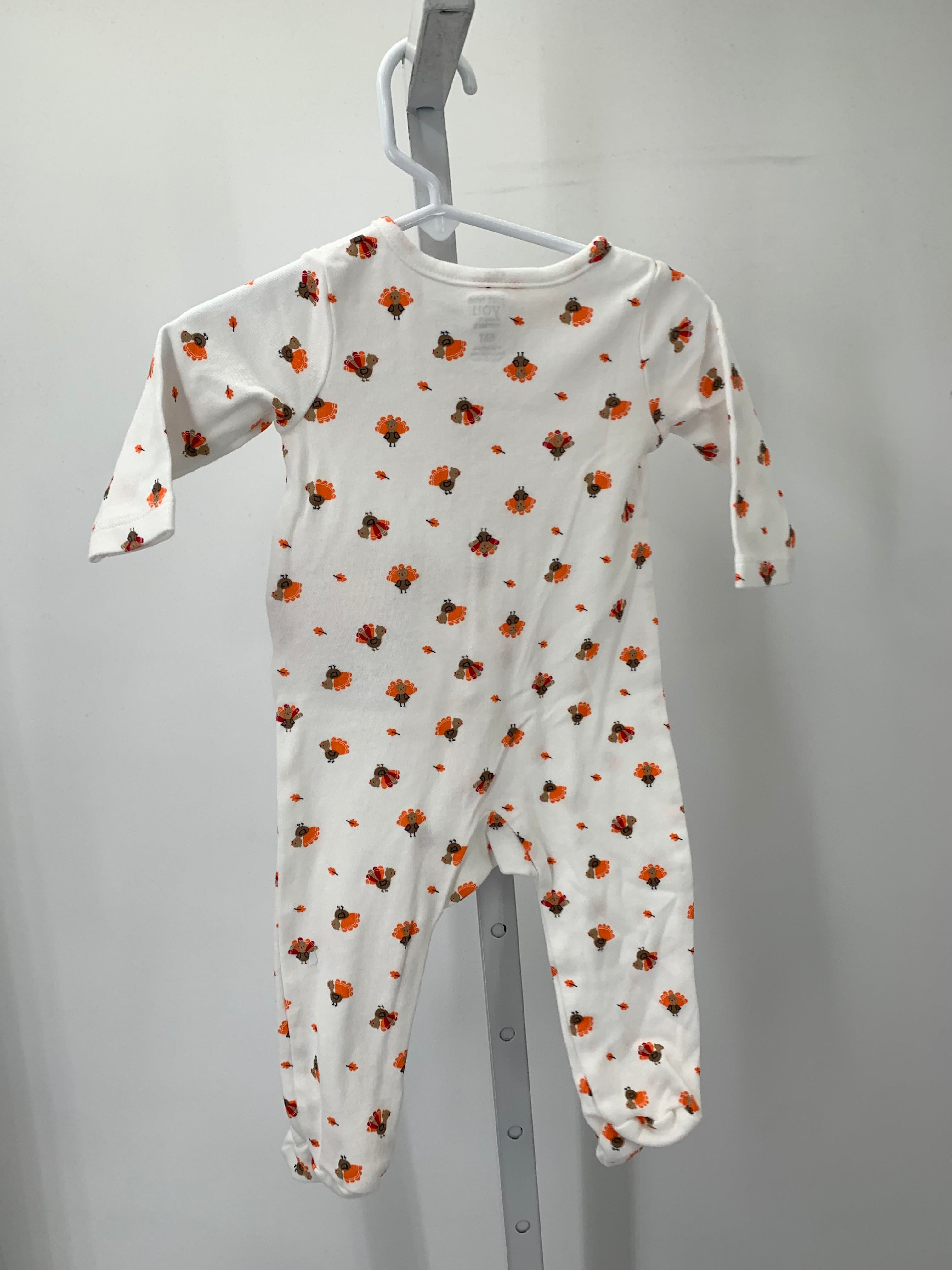 LONG SLV ROMPER TURKEY