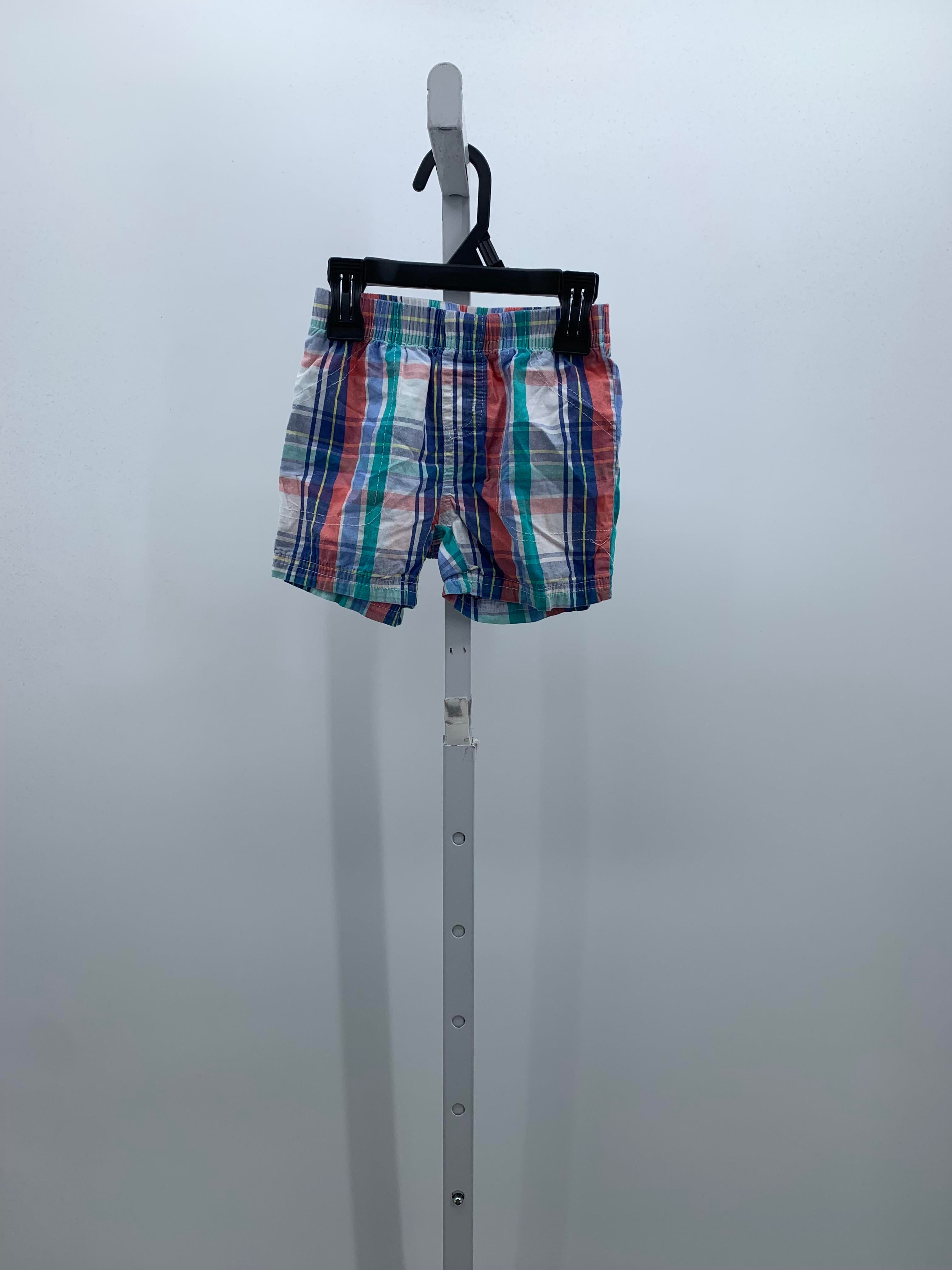 PLAID ELASTIC WAIST
