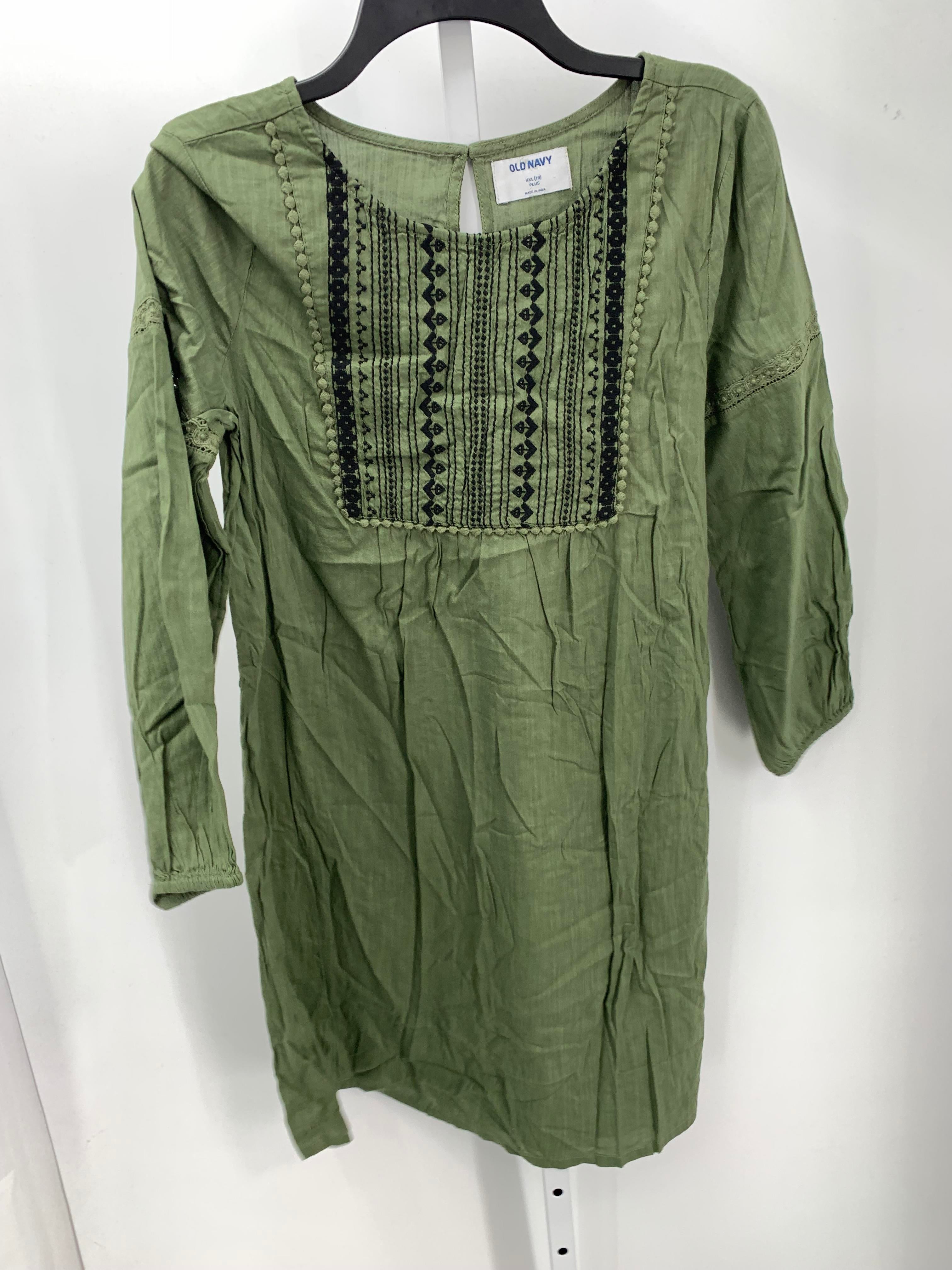 Old Navy Size 18 Plus Girls Long Sleeve Dress