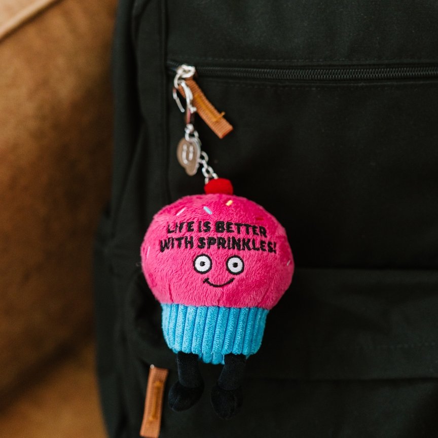New Plush Cupcake Bag Charm