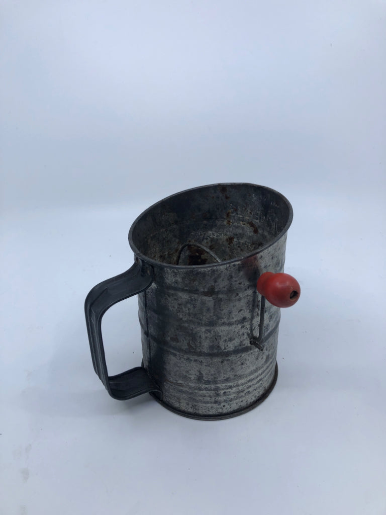 VTG BROMWELL FLOUR SIFTER.