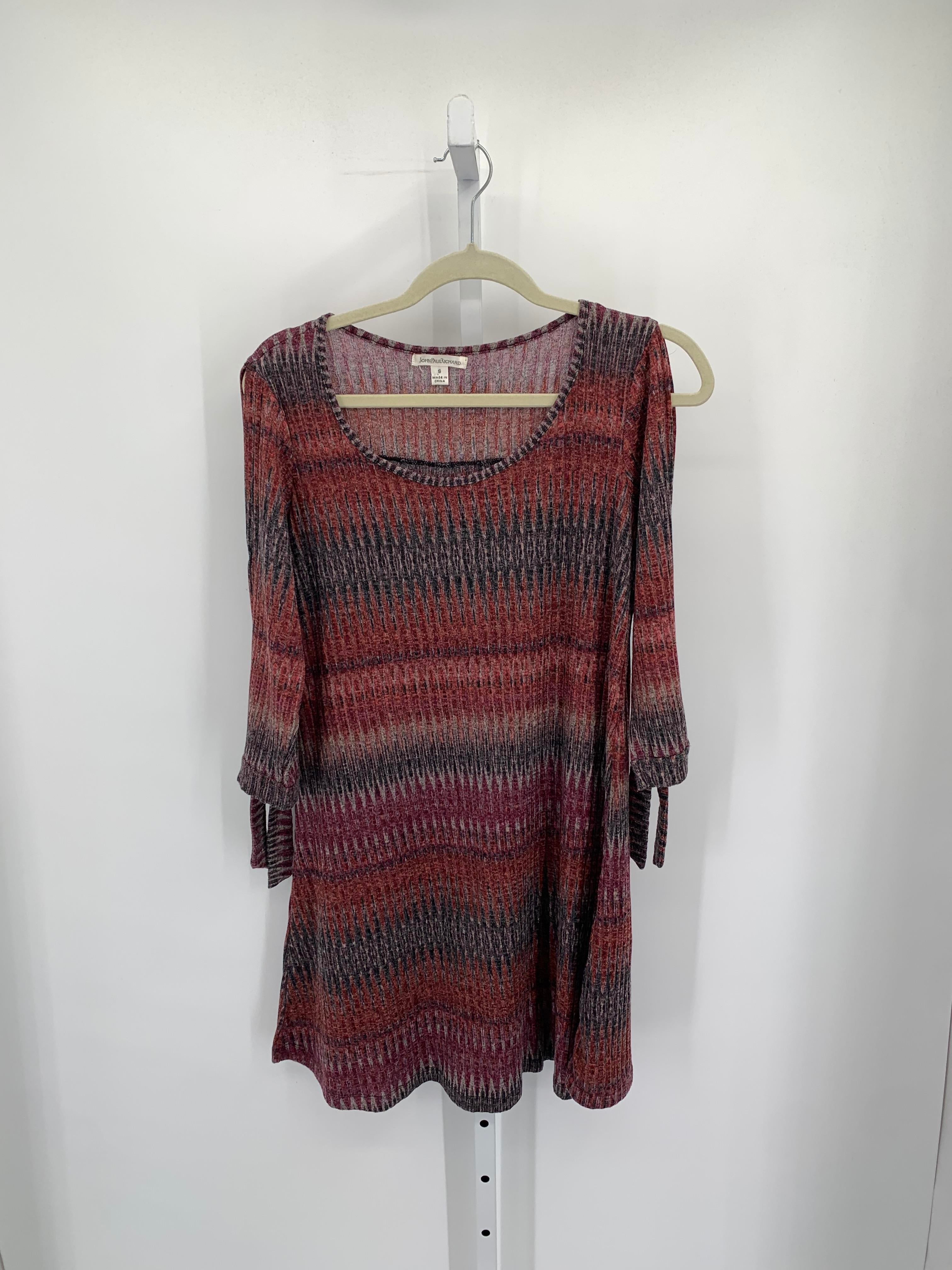 John Paul Richard Size Small Misses Long Sleeve Dress