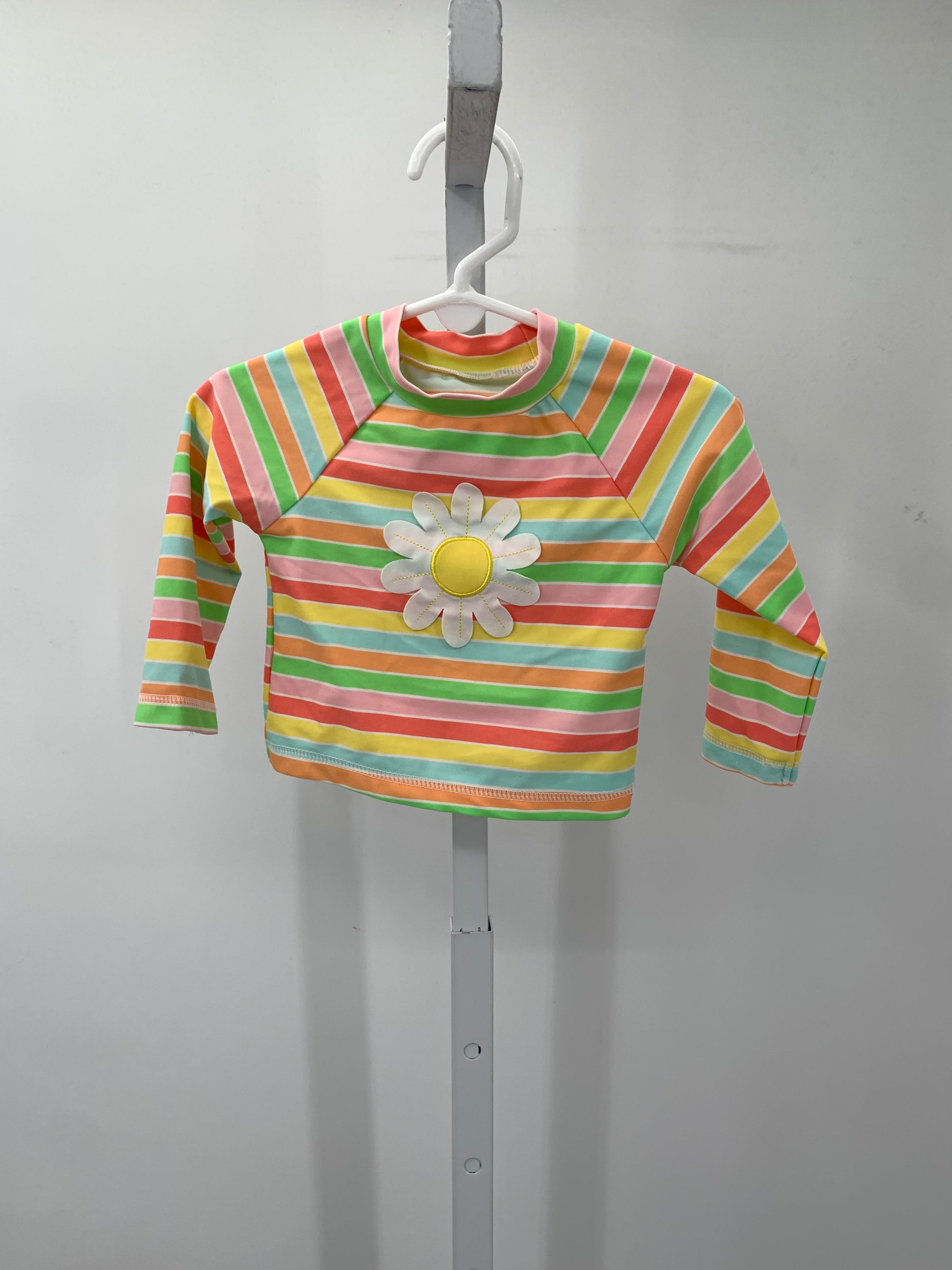 Little Me Size 12 Months Girls Swim Shirt