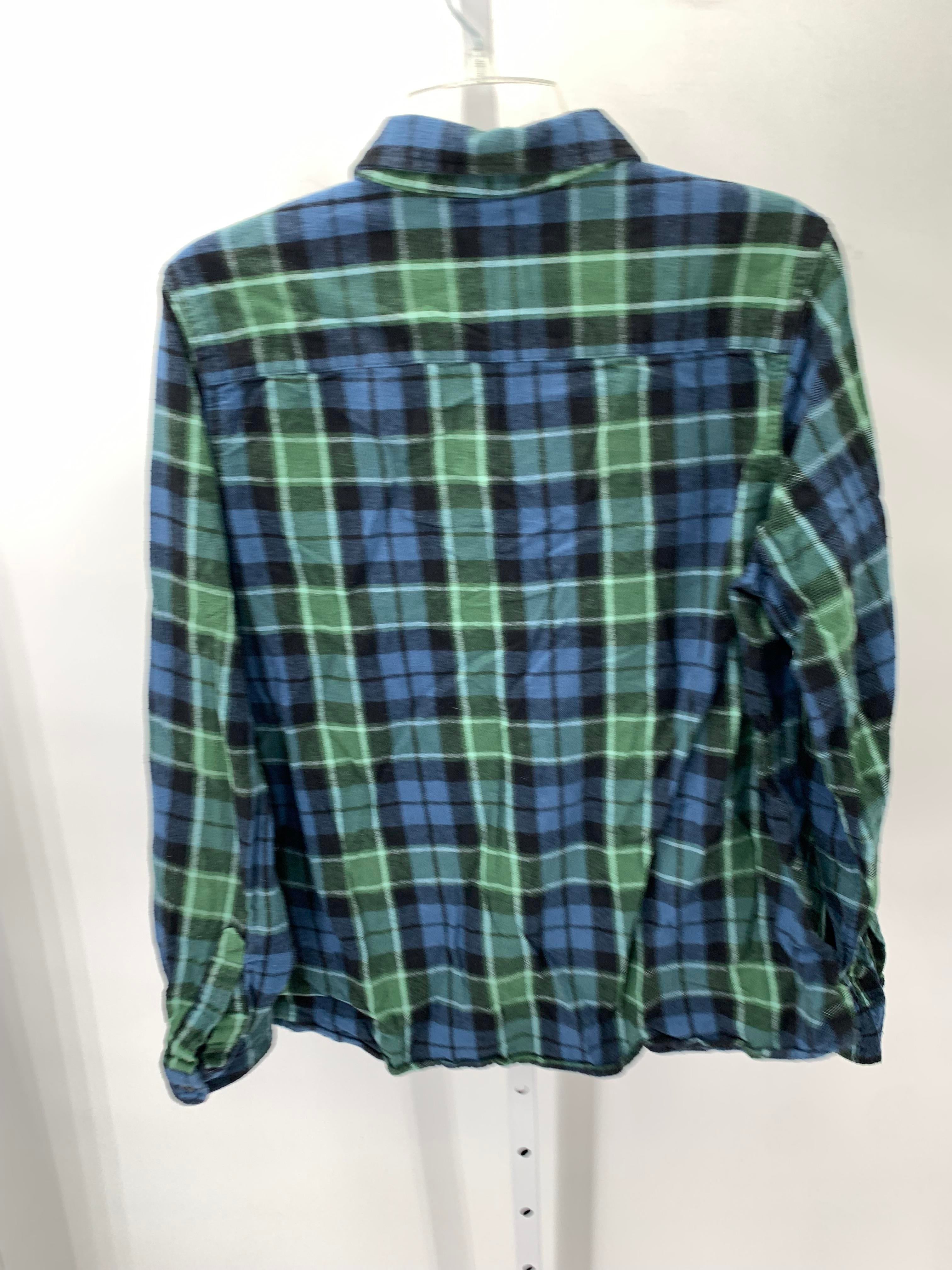 LL Bean Size Large Misses Long Sleeve Shirt