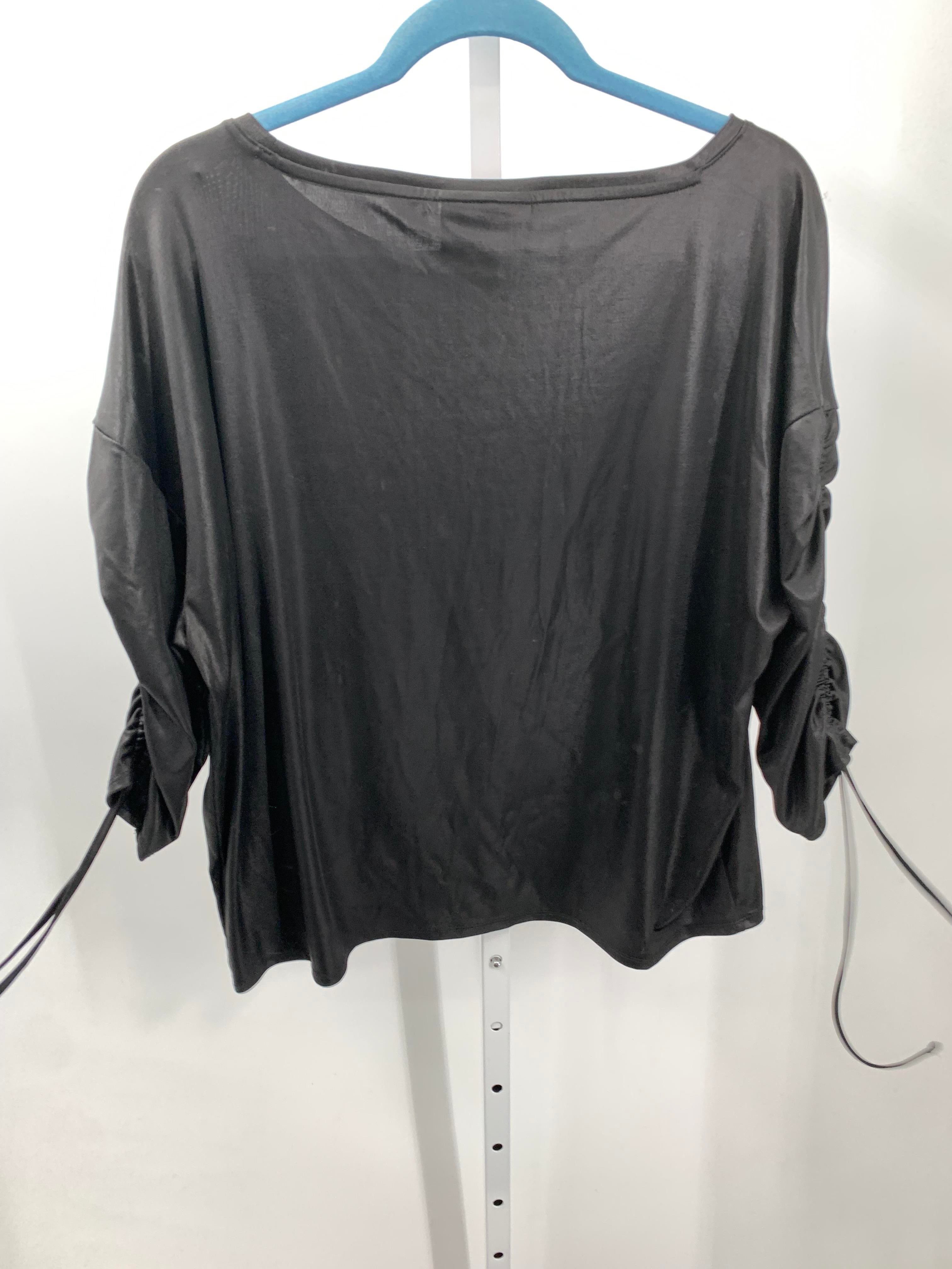 Jennifer Lopez Size Large Misses 3/4 Sleeve Shirt