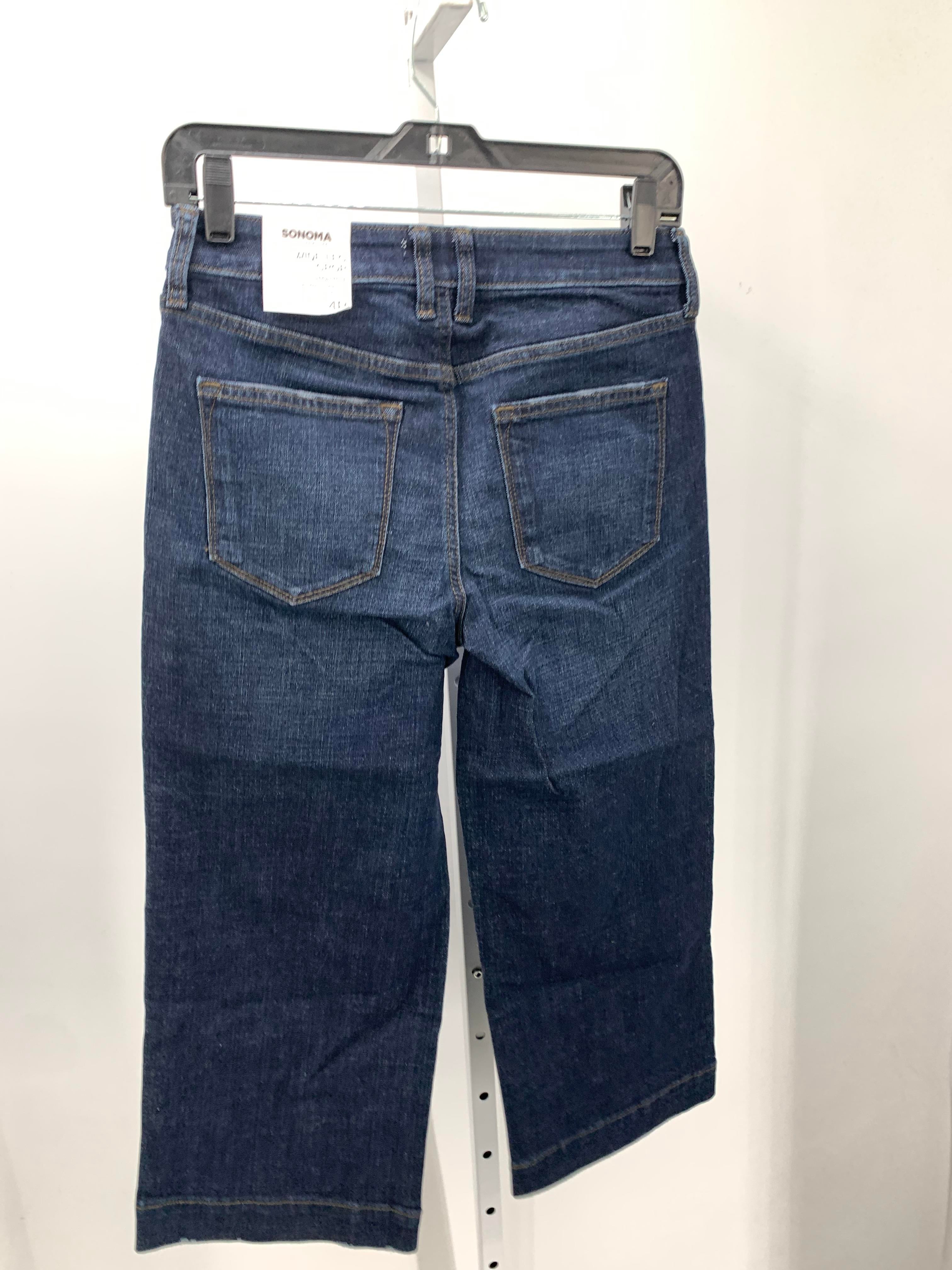 Sonoma Size 4 Misses Cropped Jeans