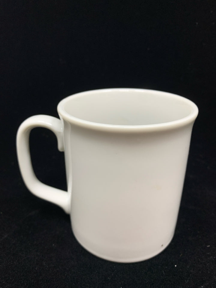 OWL ON BRANCH MUG.