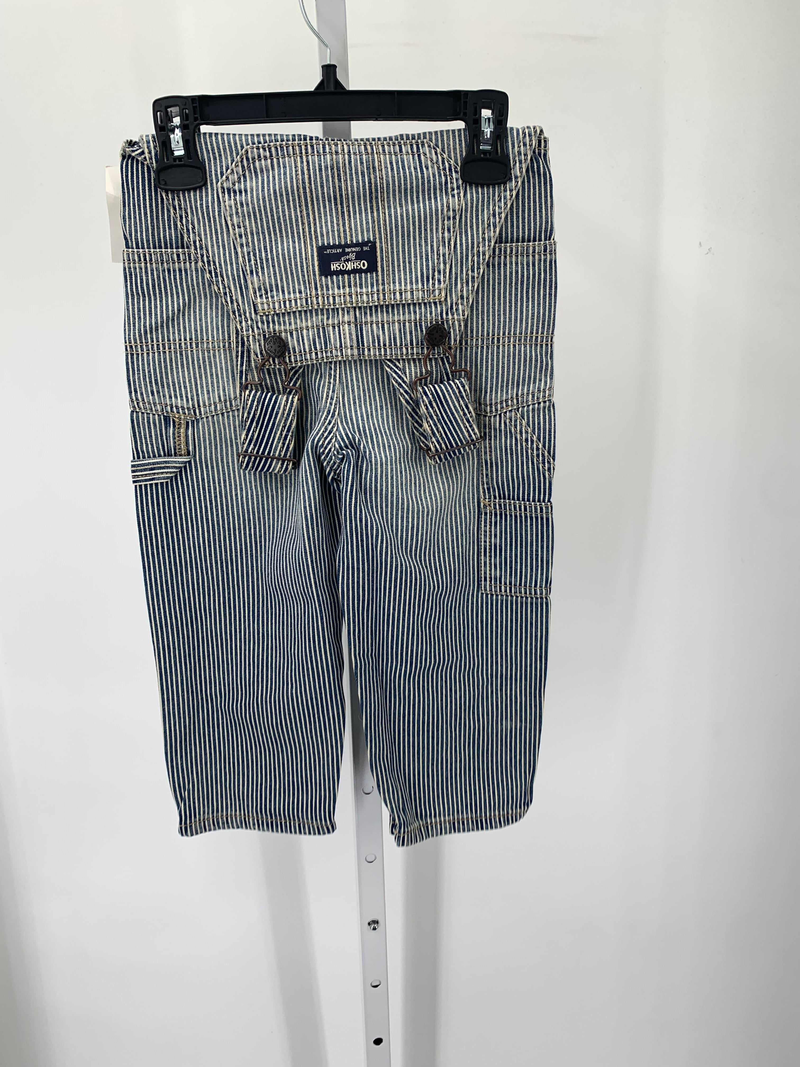 NEW STRIPES DENIM OVERALLS