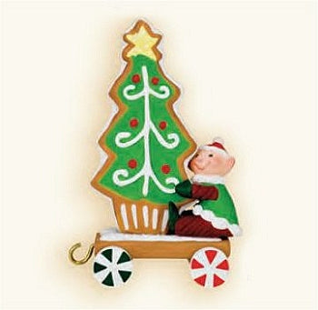 Hallmark Ornament 2009 Santa S Sleigh Collection - Cheerful Elf - in box