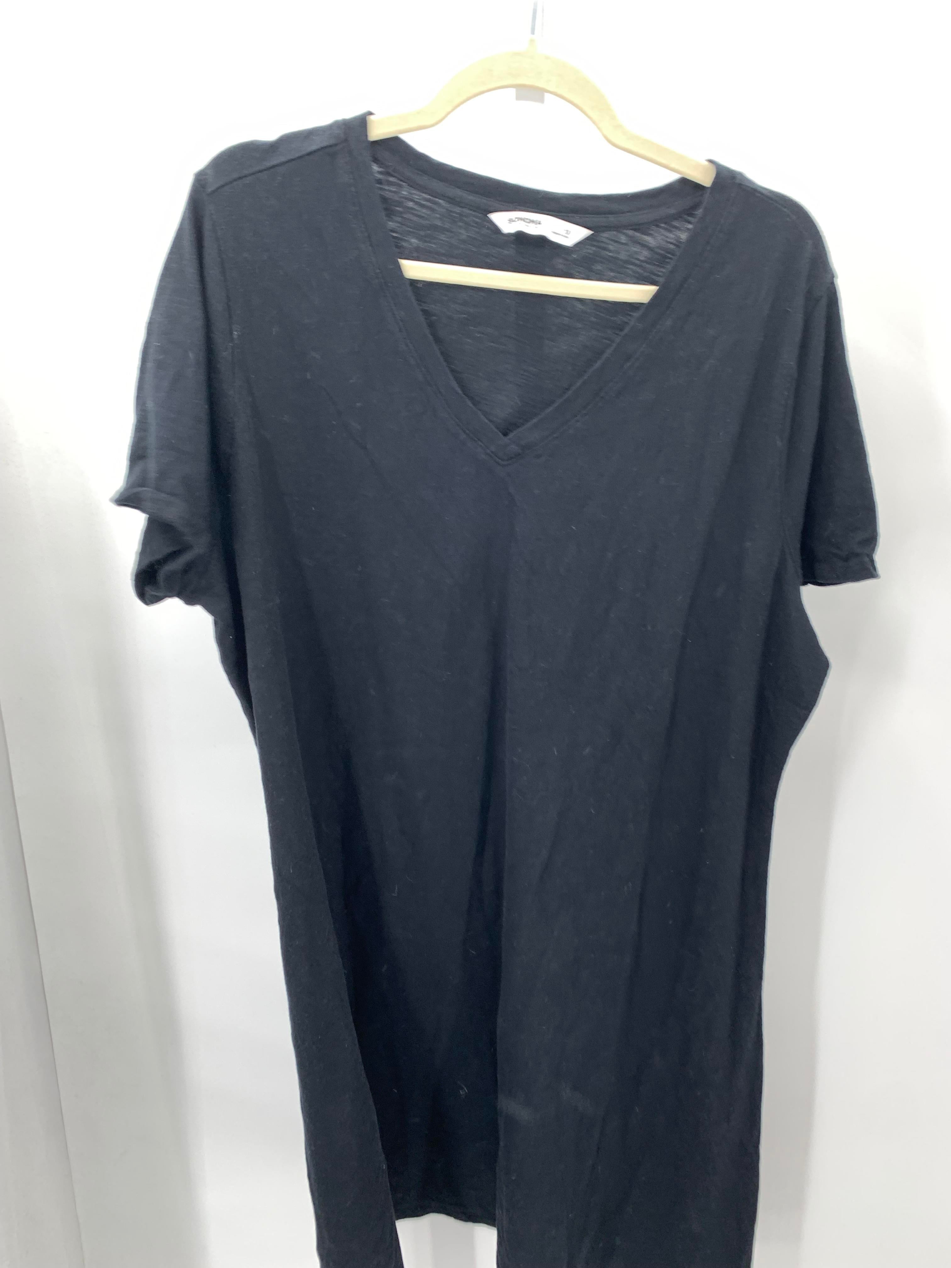 Sonoma Size 1X Womens Short Sleeve Dress