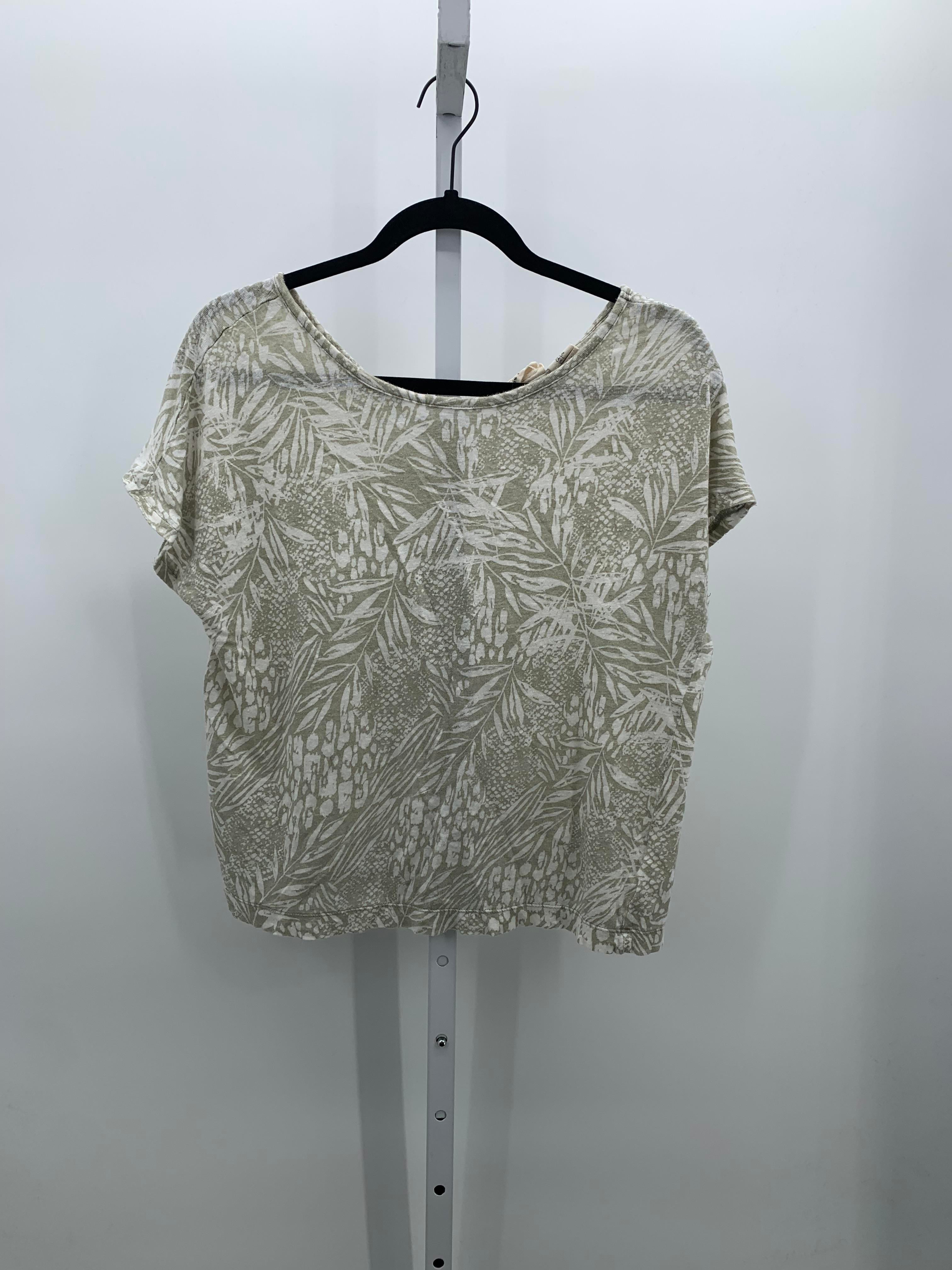 Christian Siriano Size Large Misses Short Sleeve Shirt