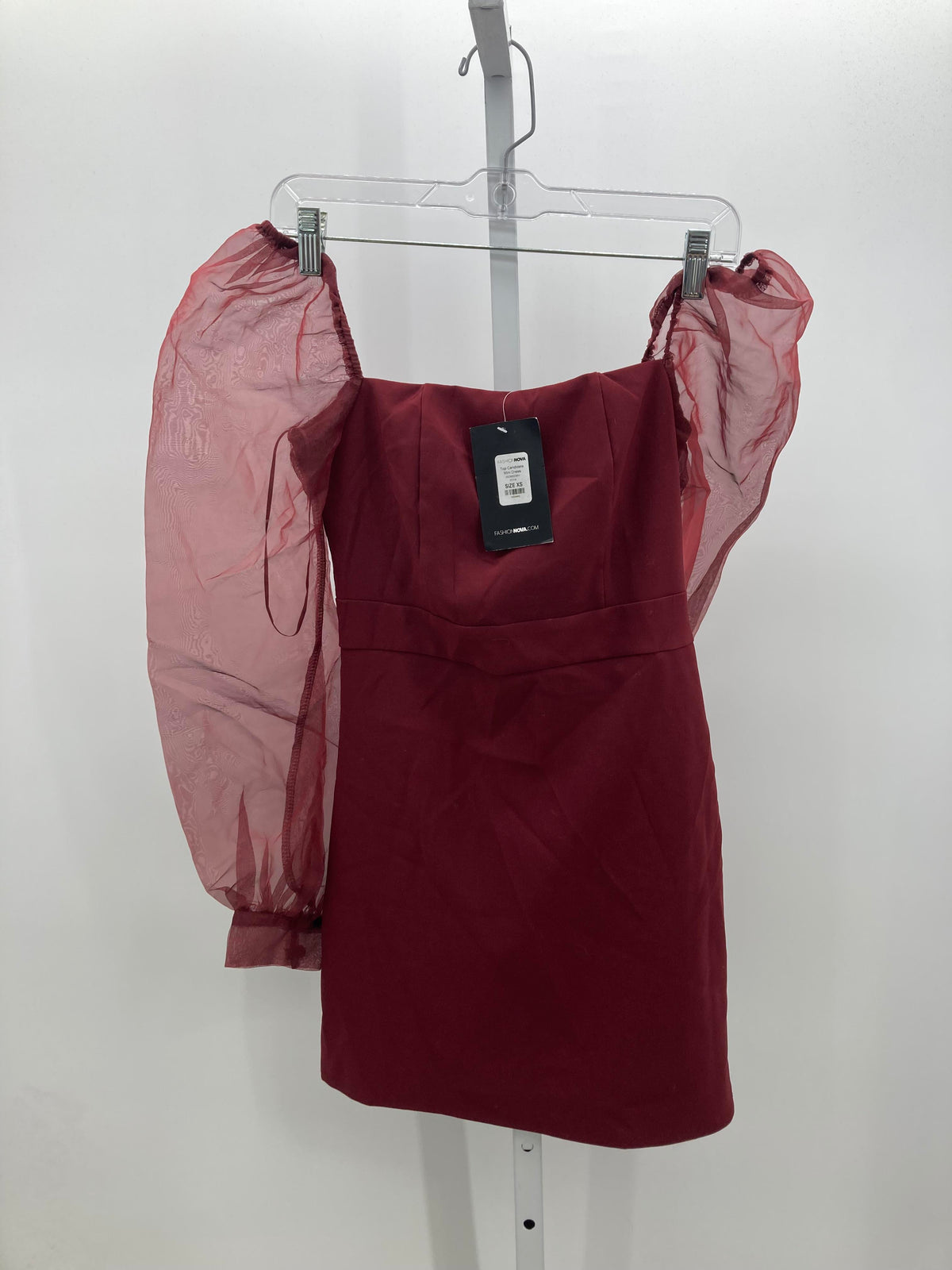 Size X Small Juniors Long Sleeve Dress