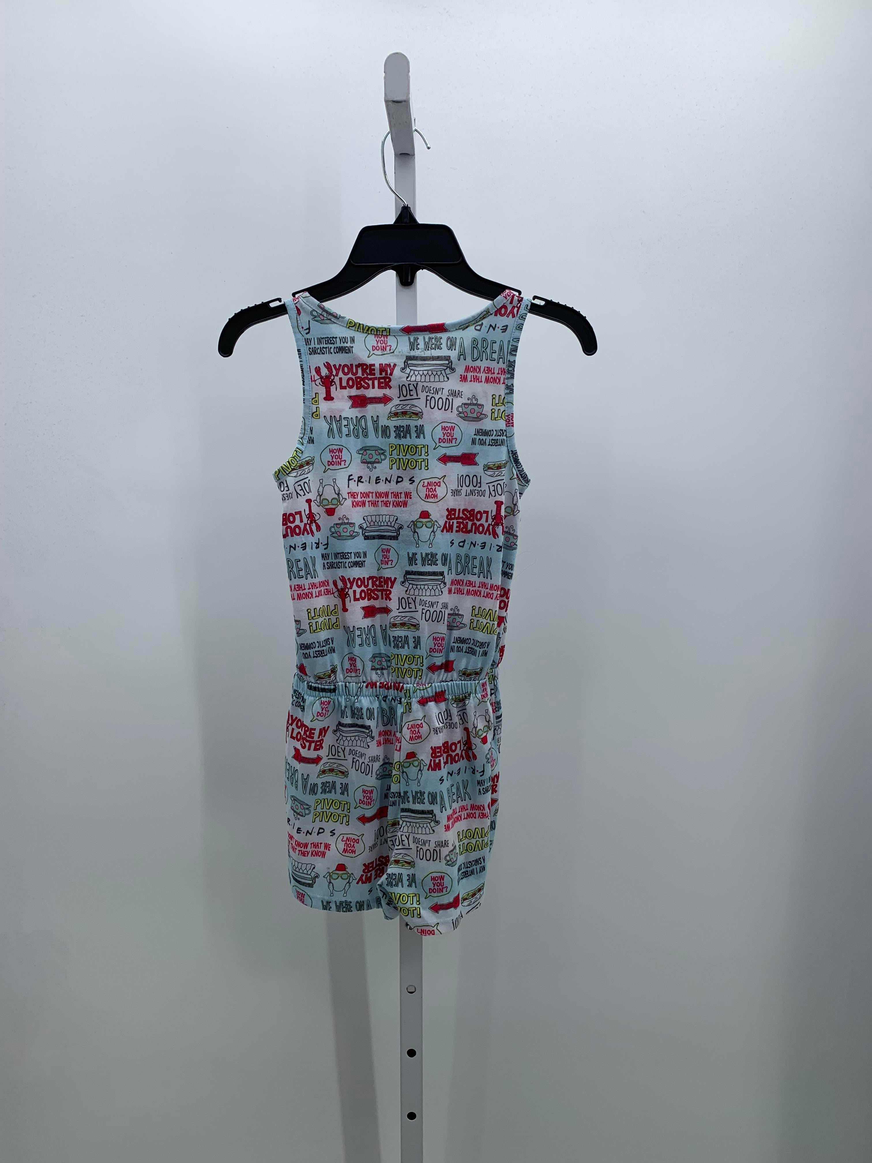 Size 6/6X Girls Sleeveless Romper