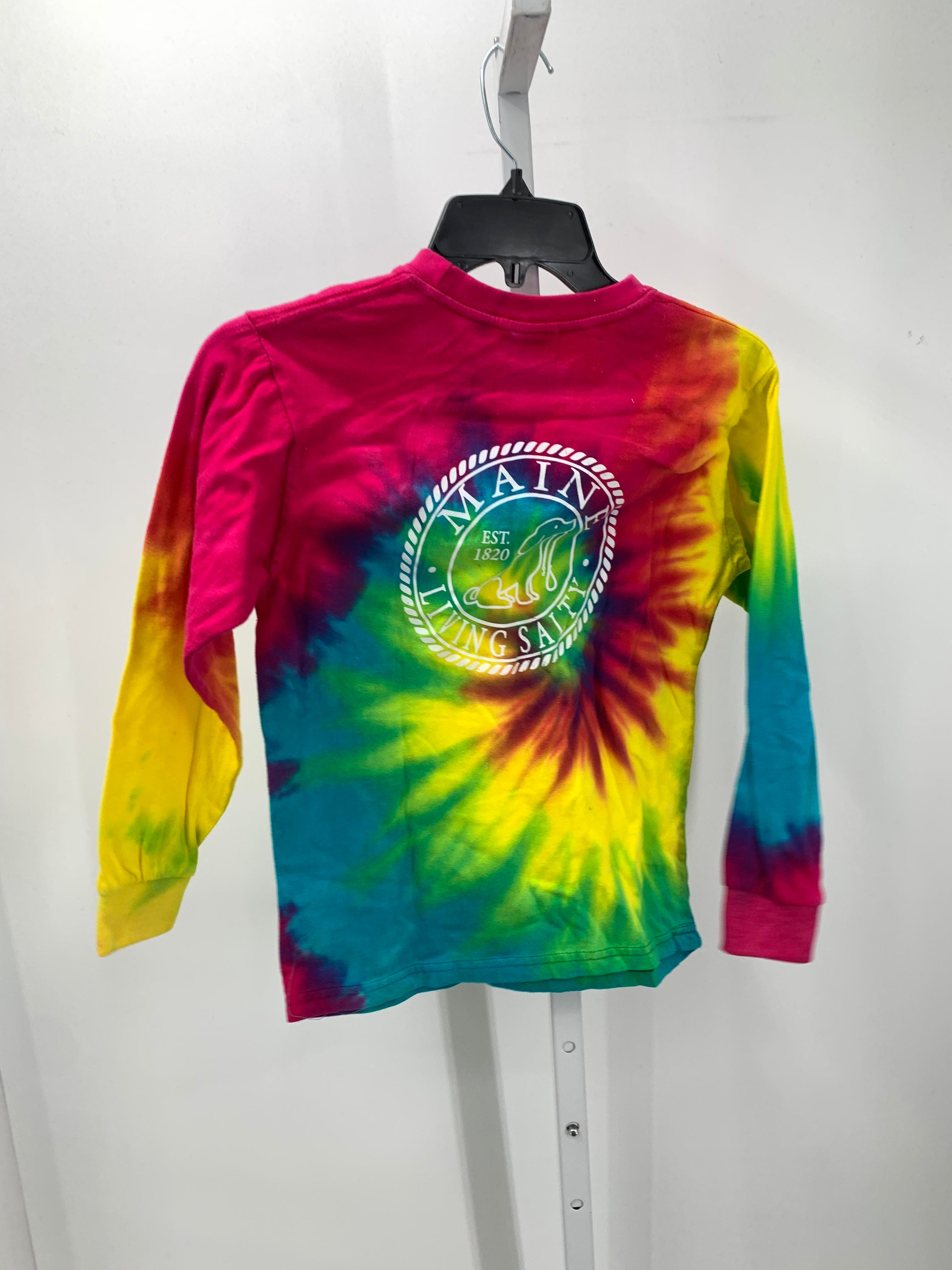 TIE DYE MAINE DOG.