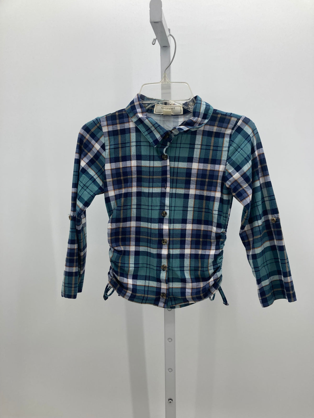 no comment Size 6X Girls Long Sleeve Shirt