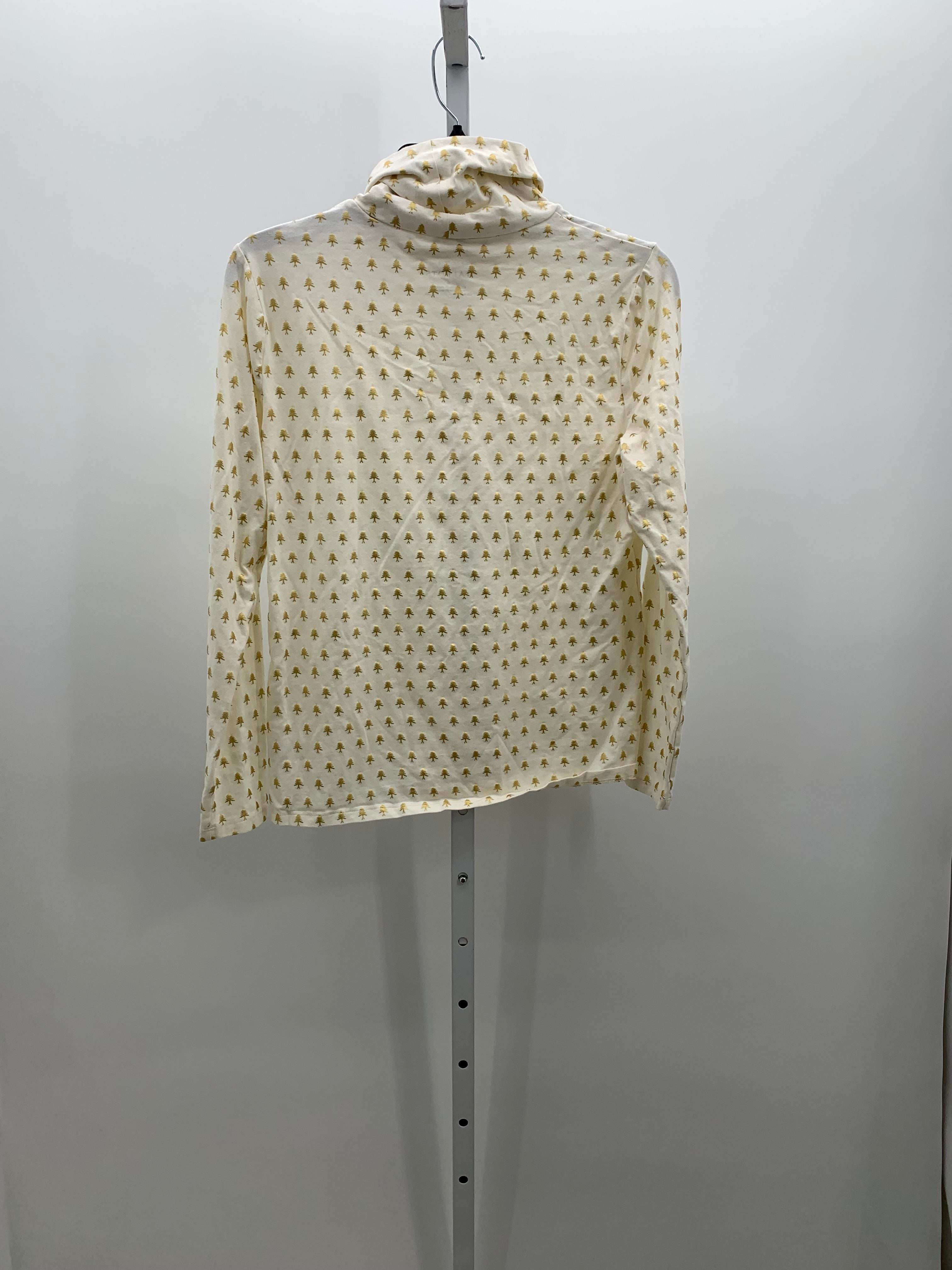 LONG SLV TURTLE NECK GOLD TREES