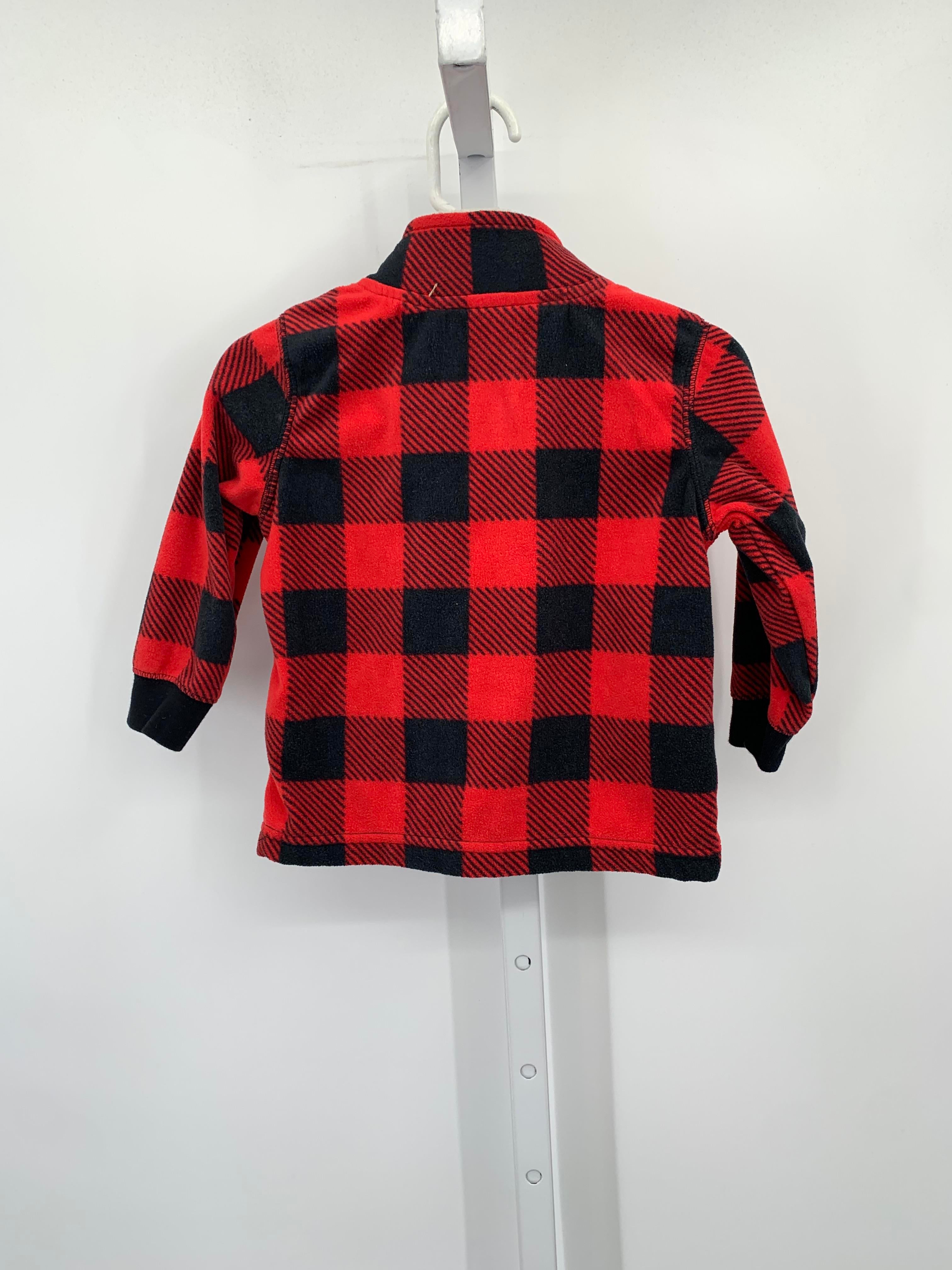 BLACK CHECKERED FLEECE