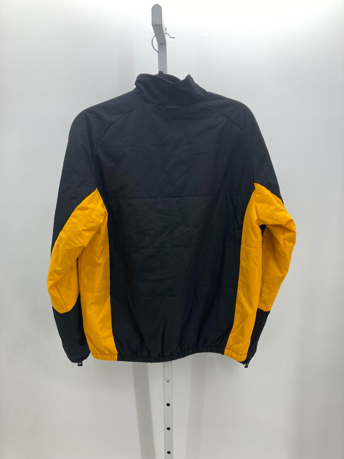 YELLOW ZIP UP JACKET