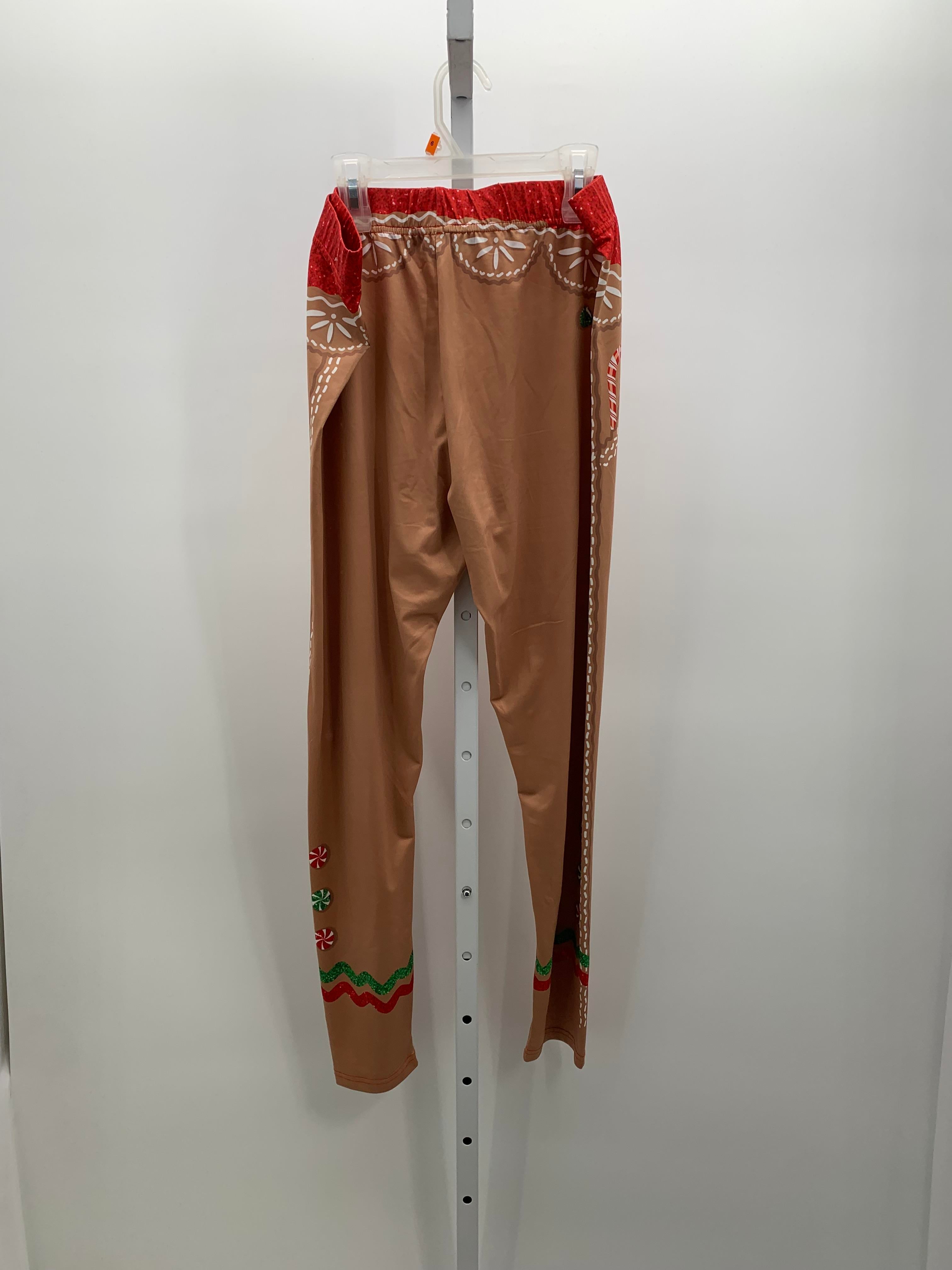 GINGERBREAD MAN LEGGINGS.