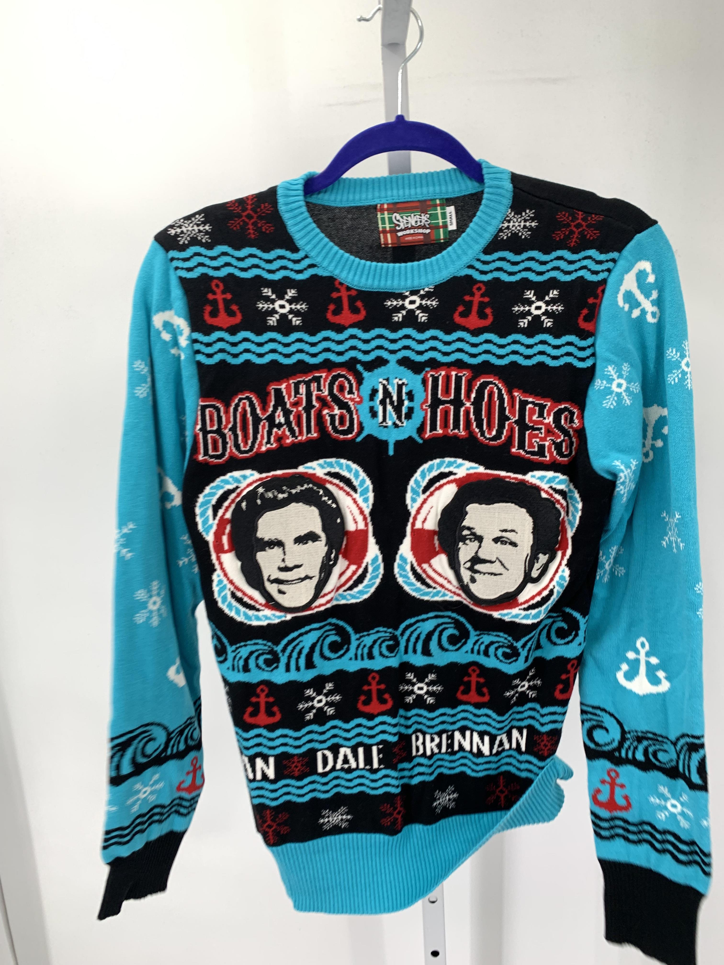 LONG SLV SWEATER BOATS & HOES.