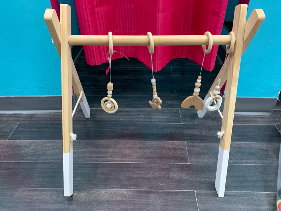 Wooden Baby Play Gym