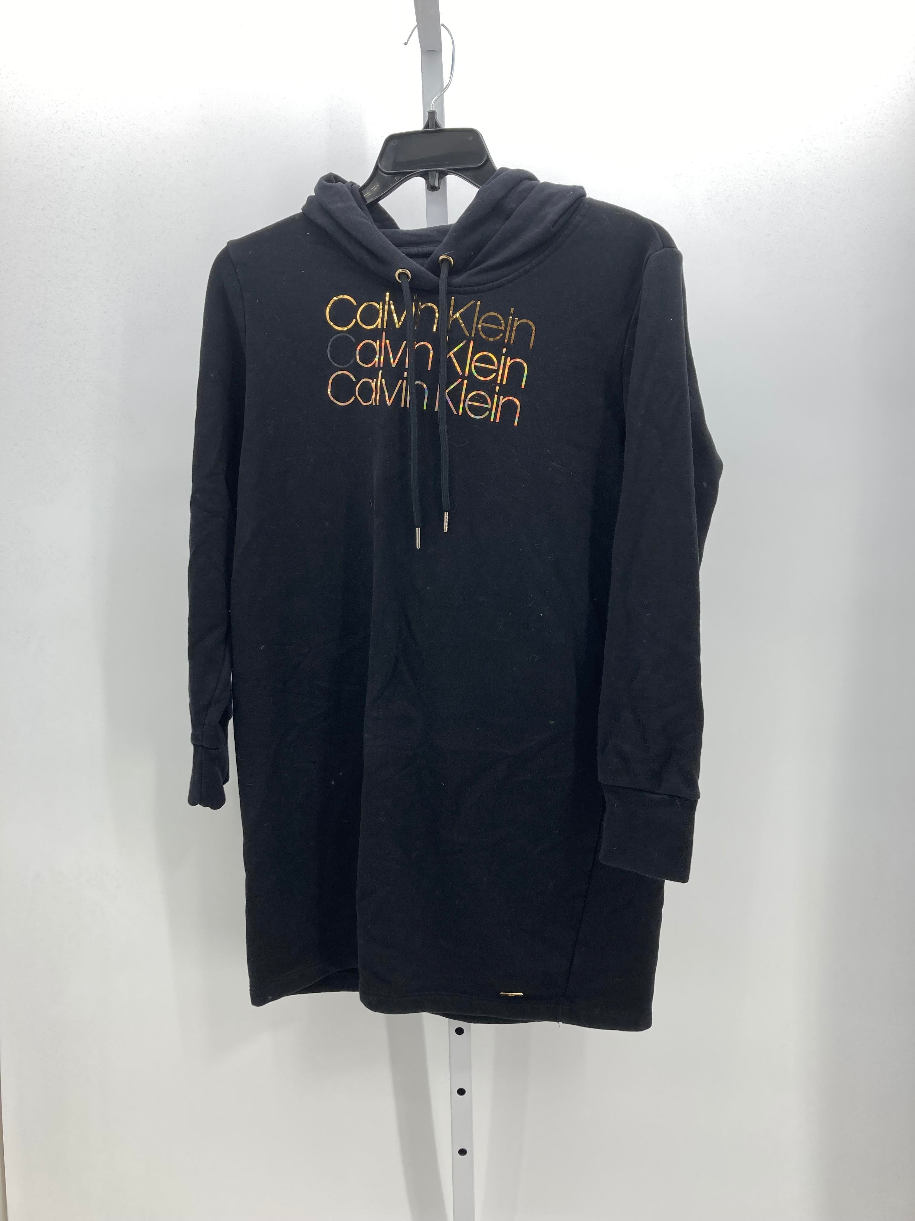 Calvin Klein Size Large Misses Long Sleeve Dress