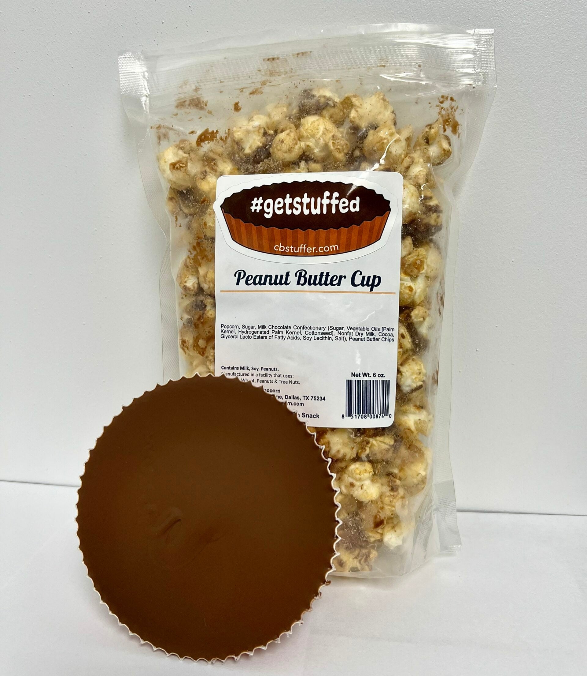 Gourmet Peanut Butter Cup Popcorn