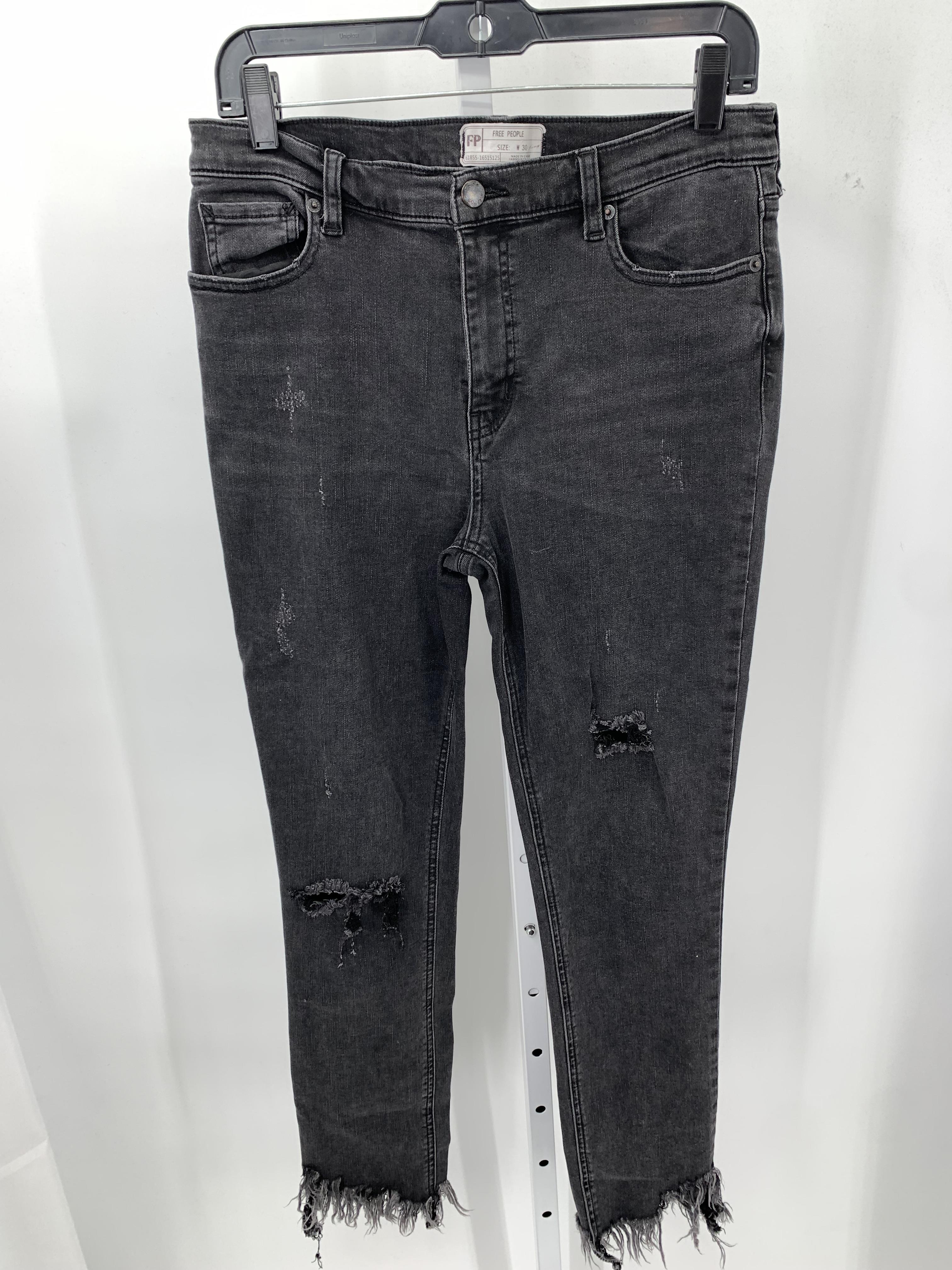 Free People Size 10 Long Misses Jeans