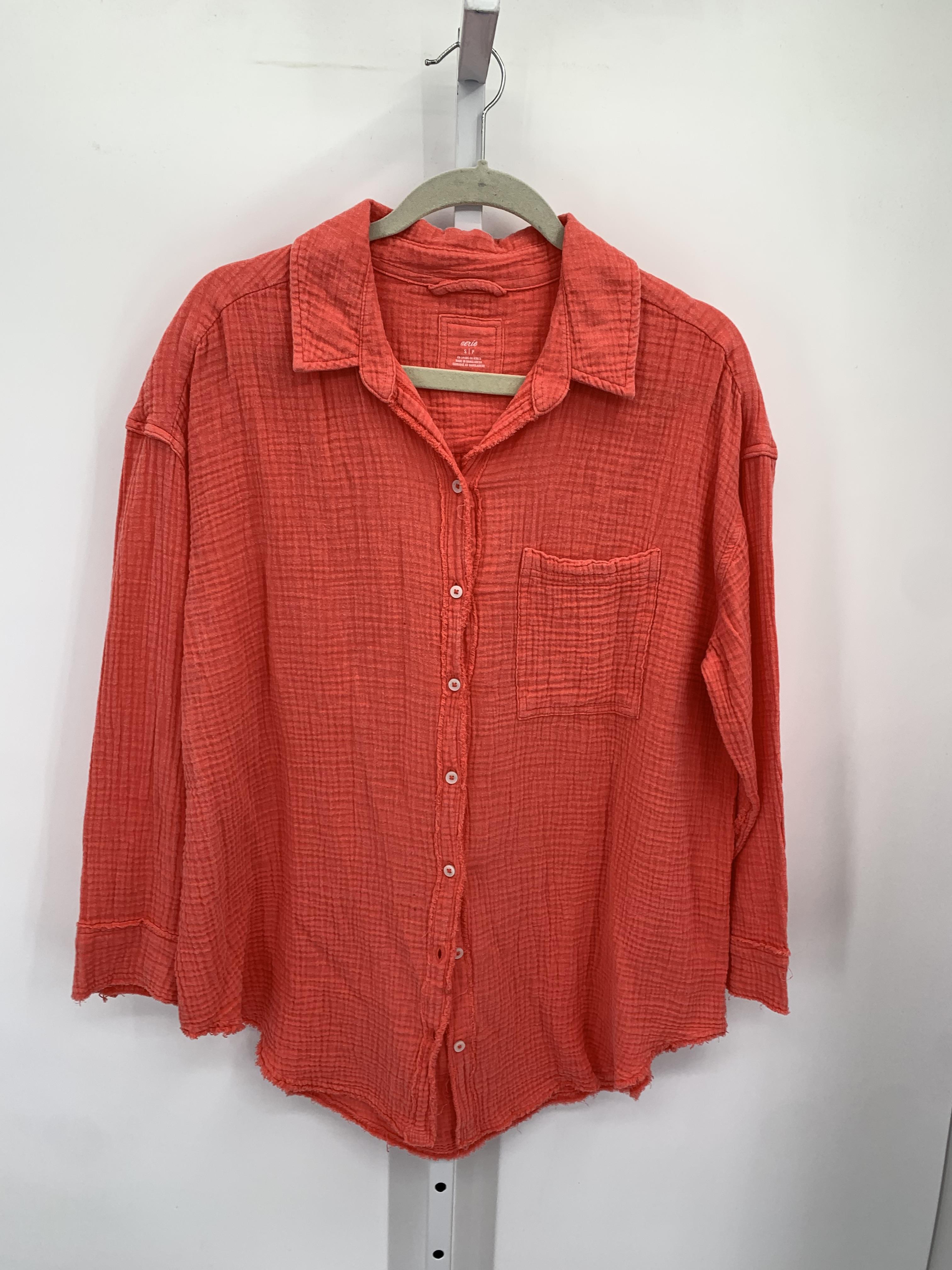 Aerie Size Small Juniors Long Sleeve Shirt