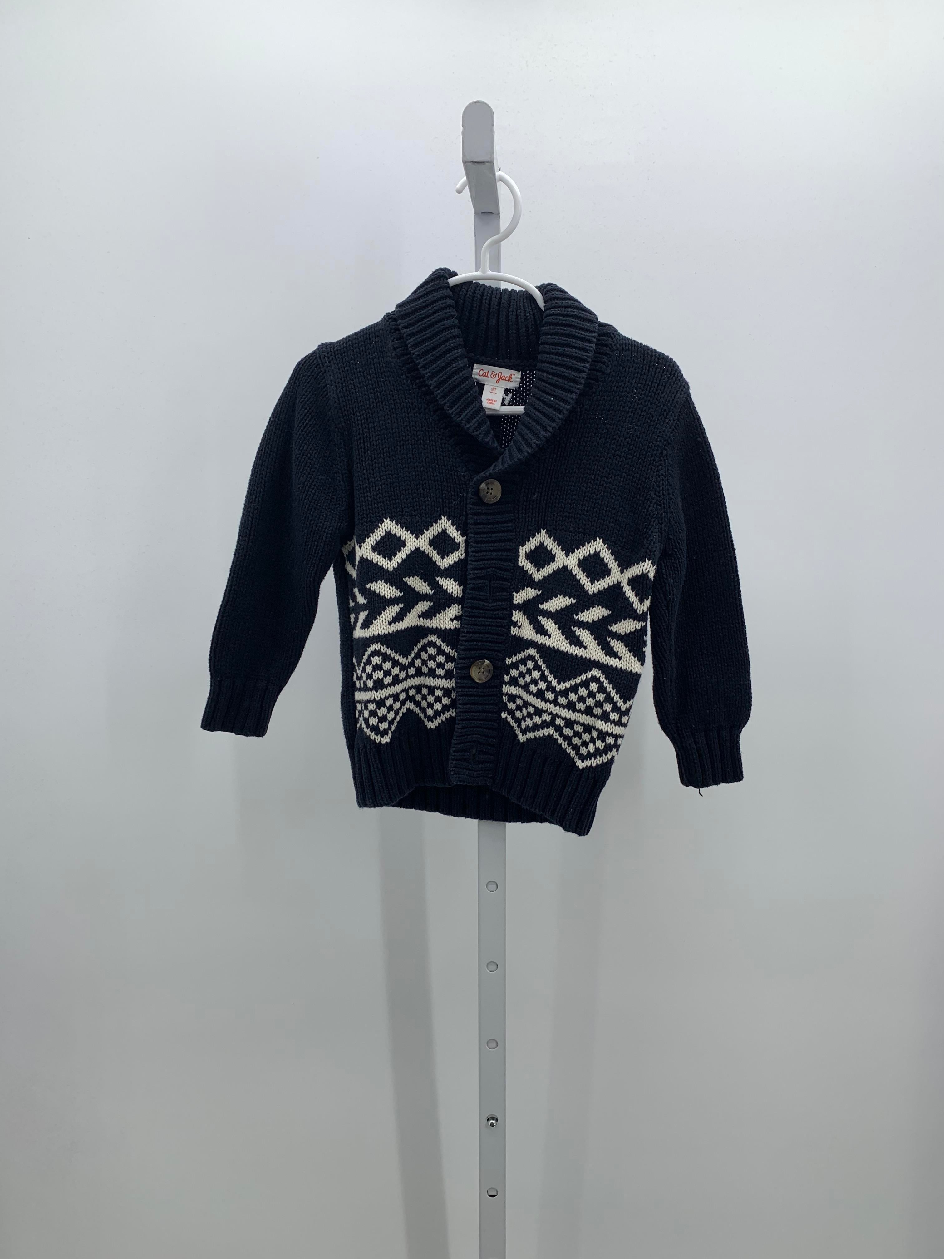 WHITE PATTERN BTN DOWN