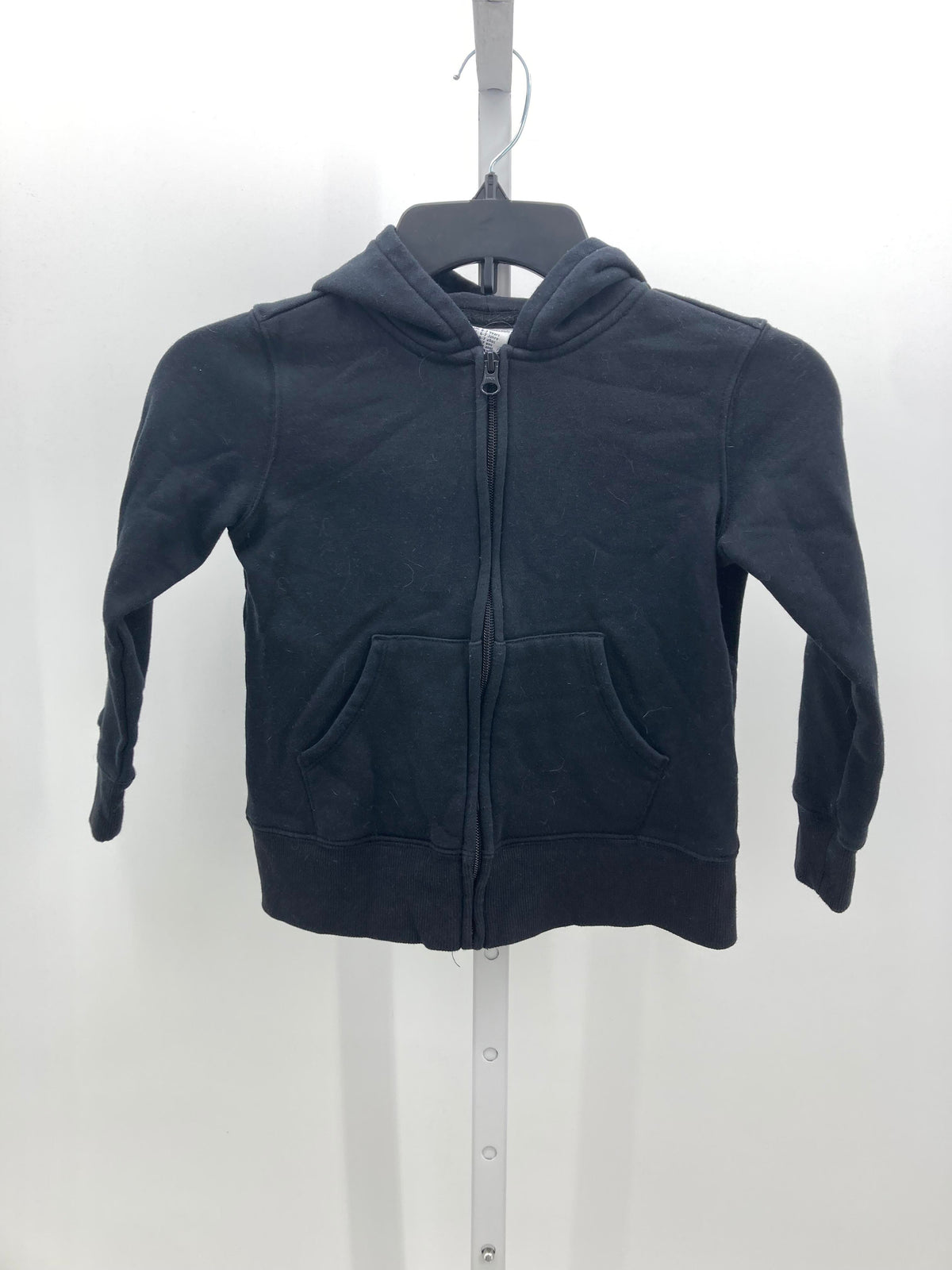 HOODED ZIP KNIT