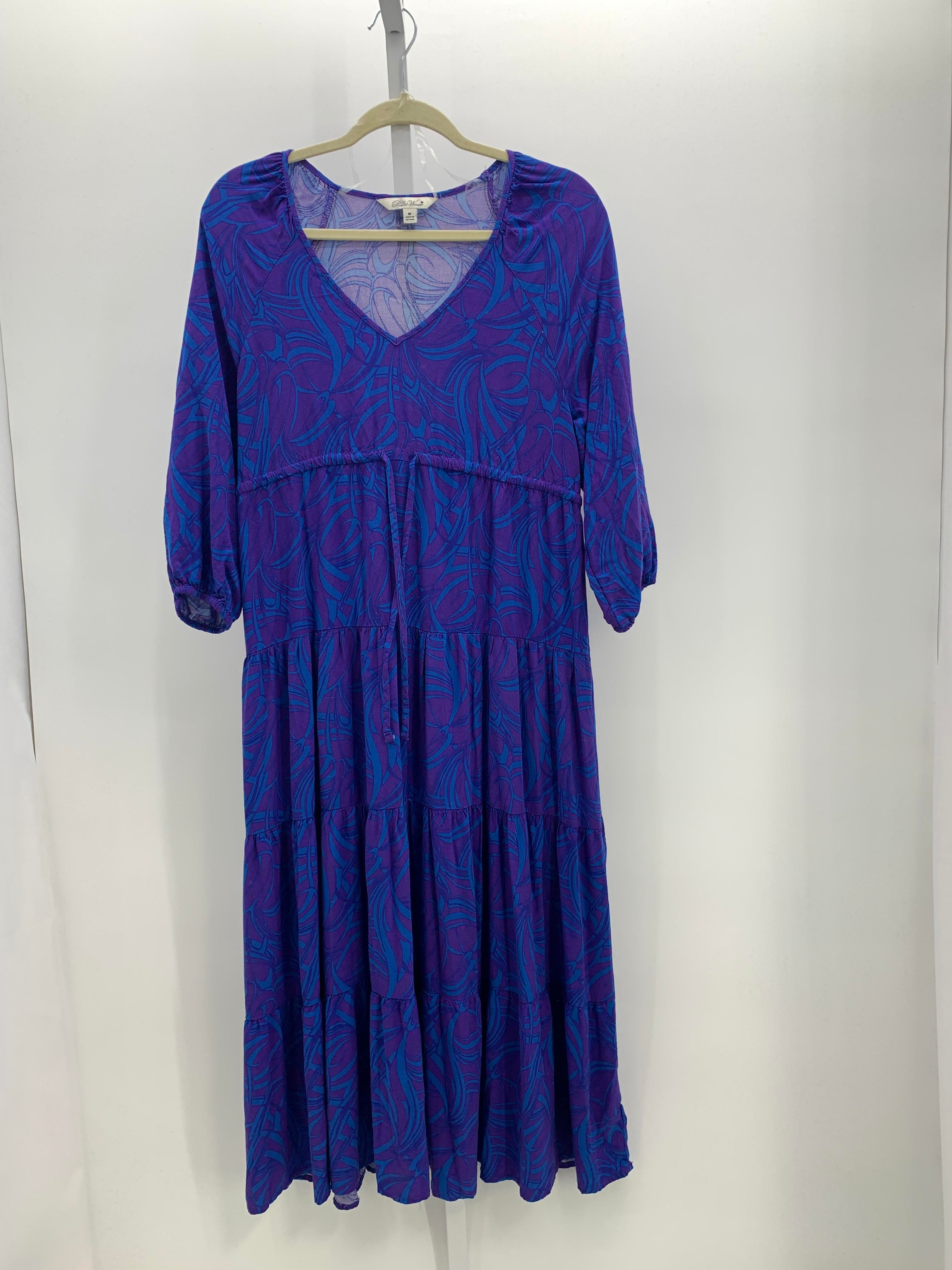 Size Medium Misses 3/4 Sleeve Dress
