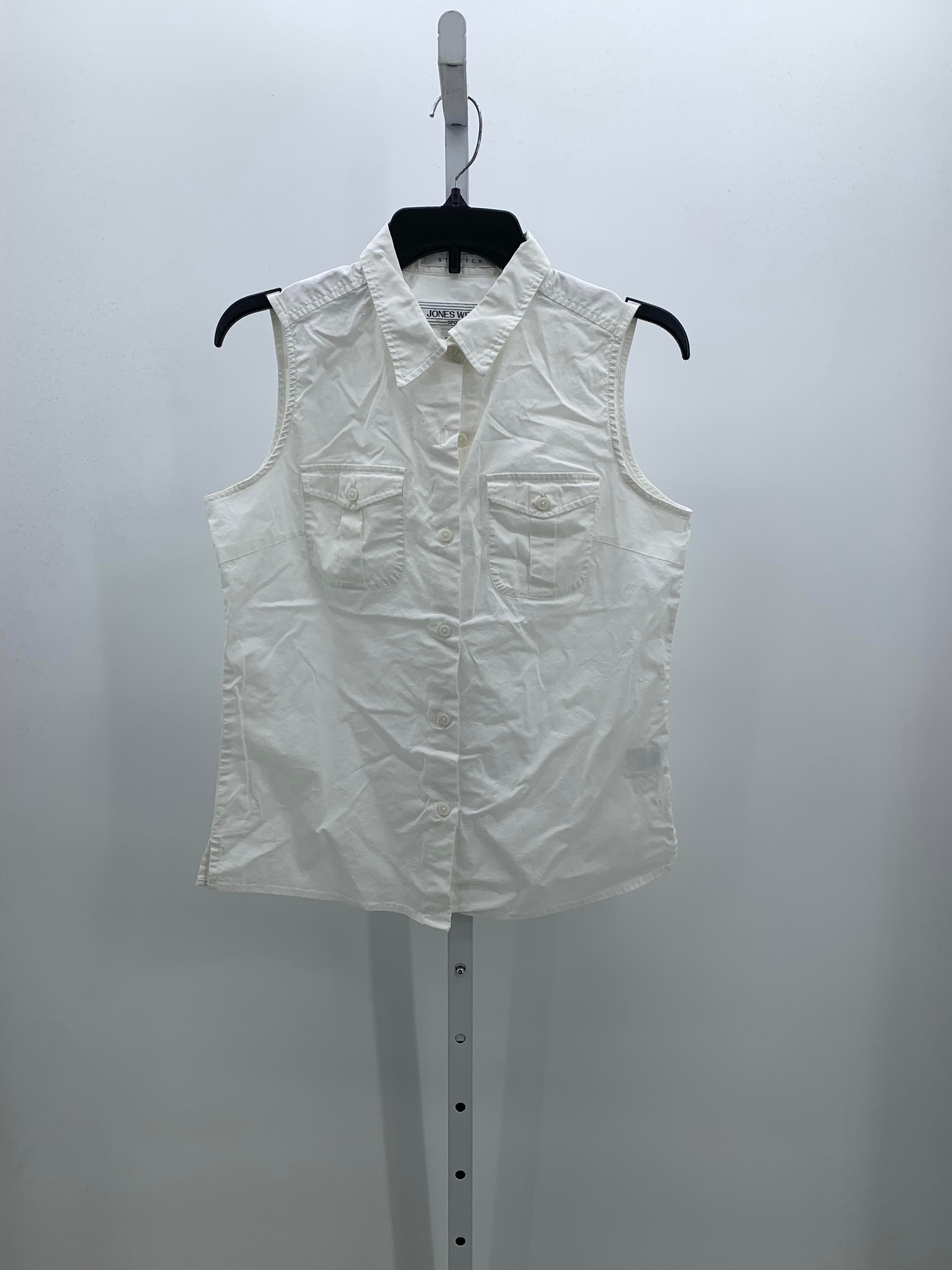 Jones Wear Size 10 Misses Sleeveless Shirt