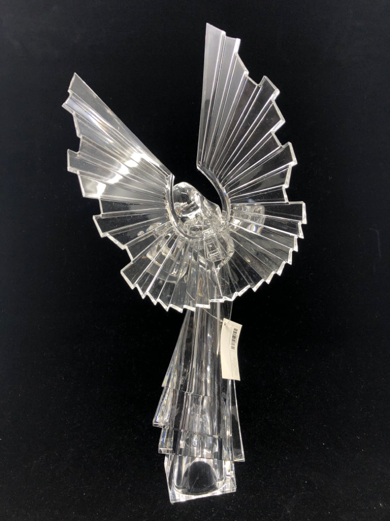 ROBERT STANLEY CLEAR PLASTIC ANGEL.