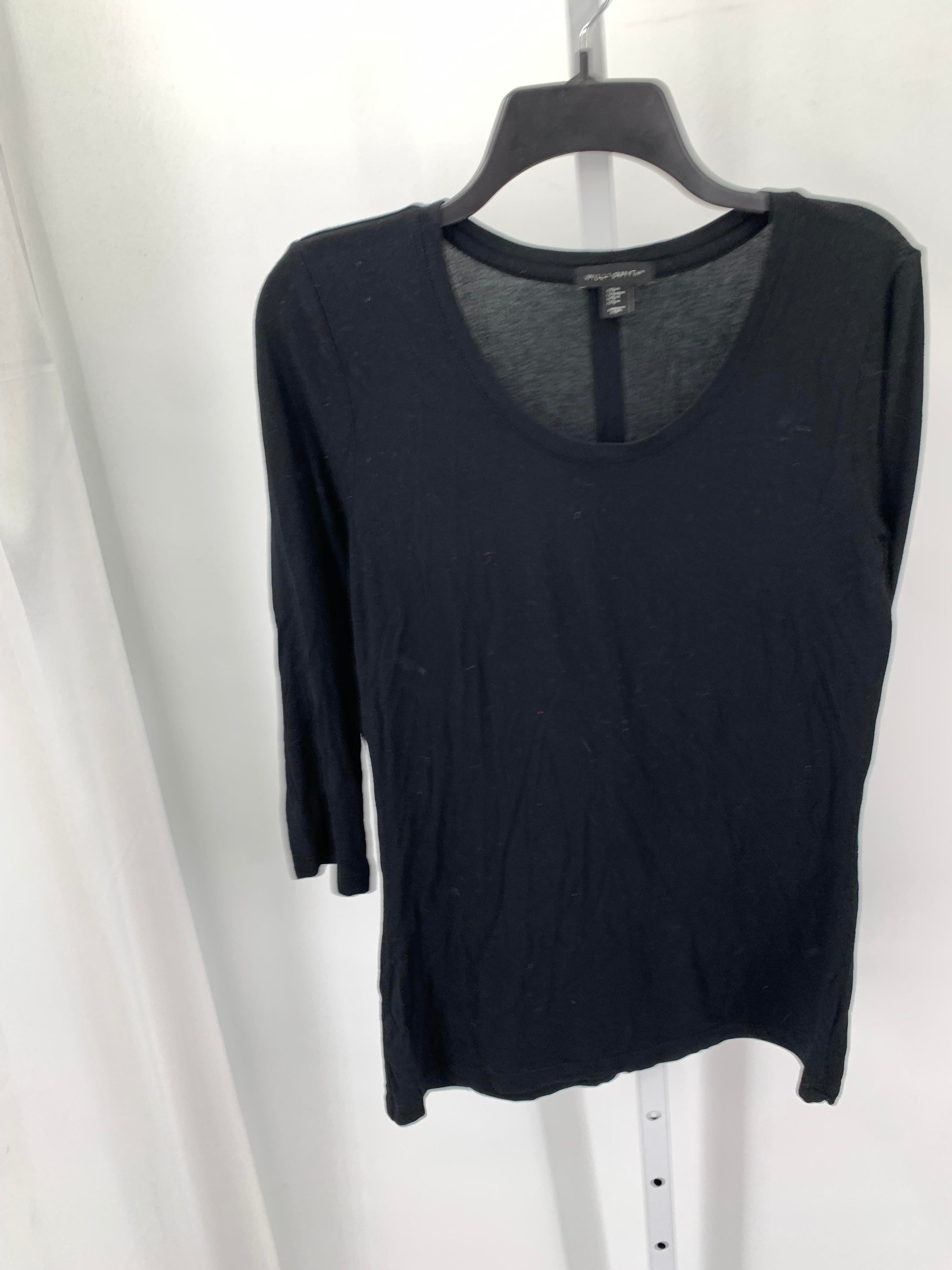 Willi Smith Size Medium Misses 3/4 Sleeve Shirt