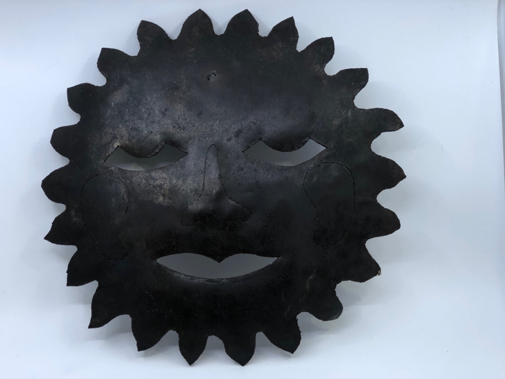 HEAVY METAL SUN WALL DECOR.