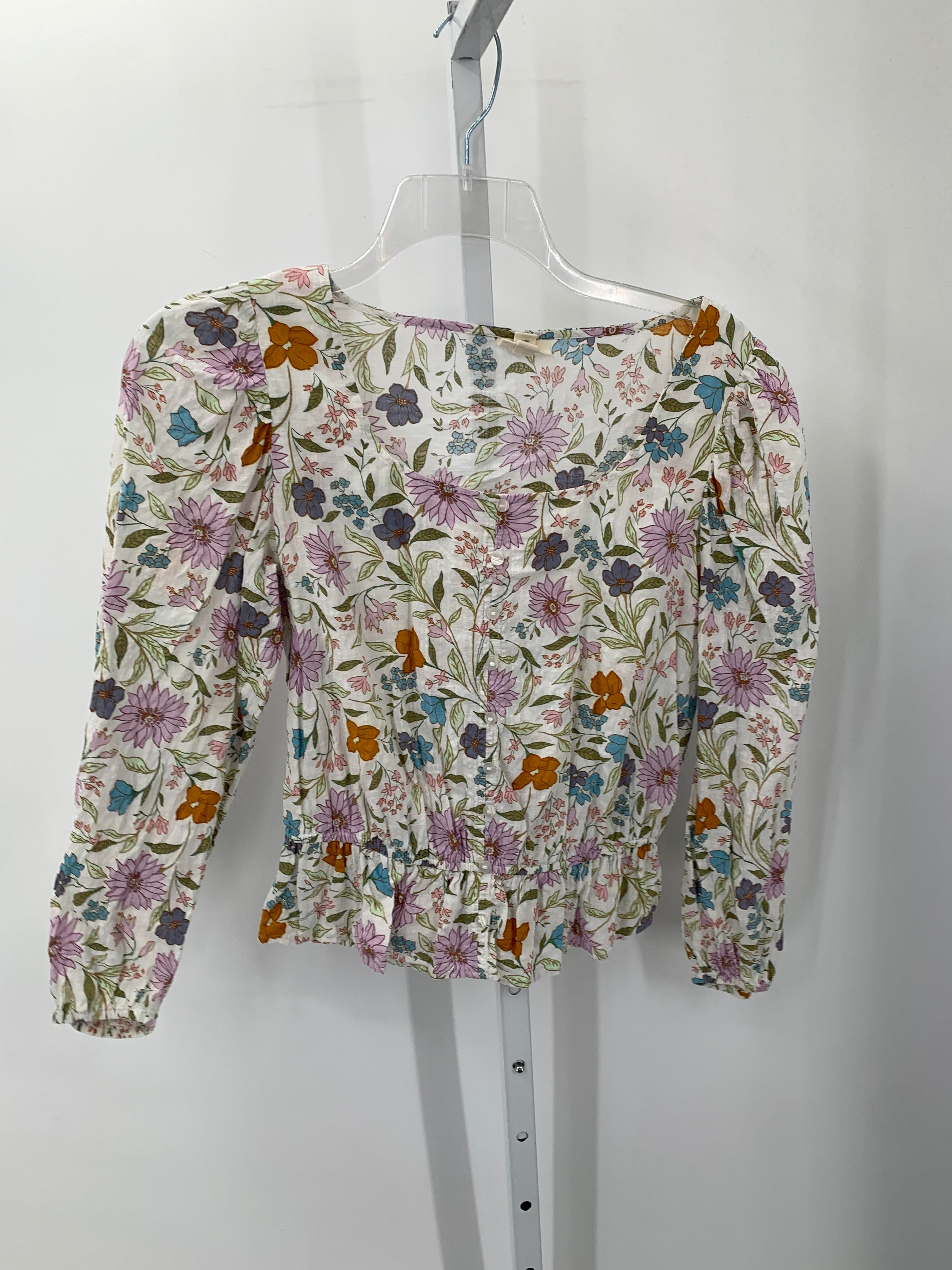 A.N.A. Size Medium Misses Long Sleeve Shirt