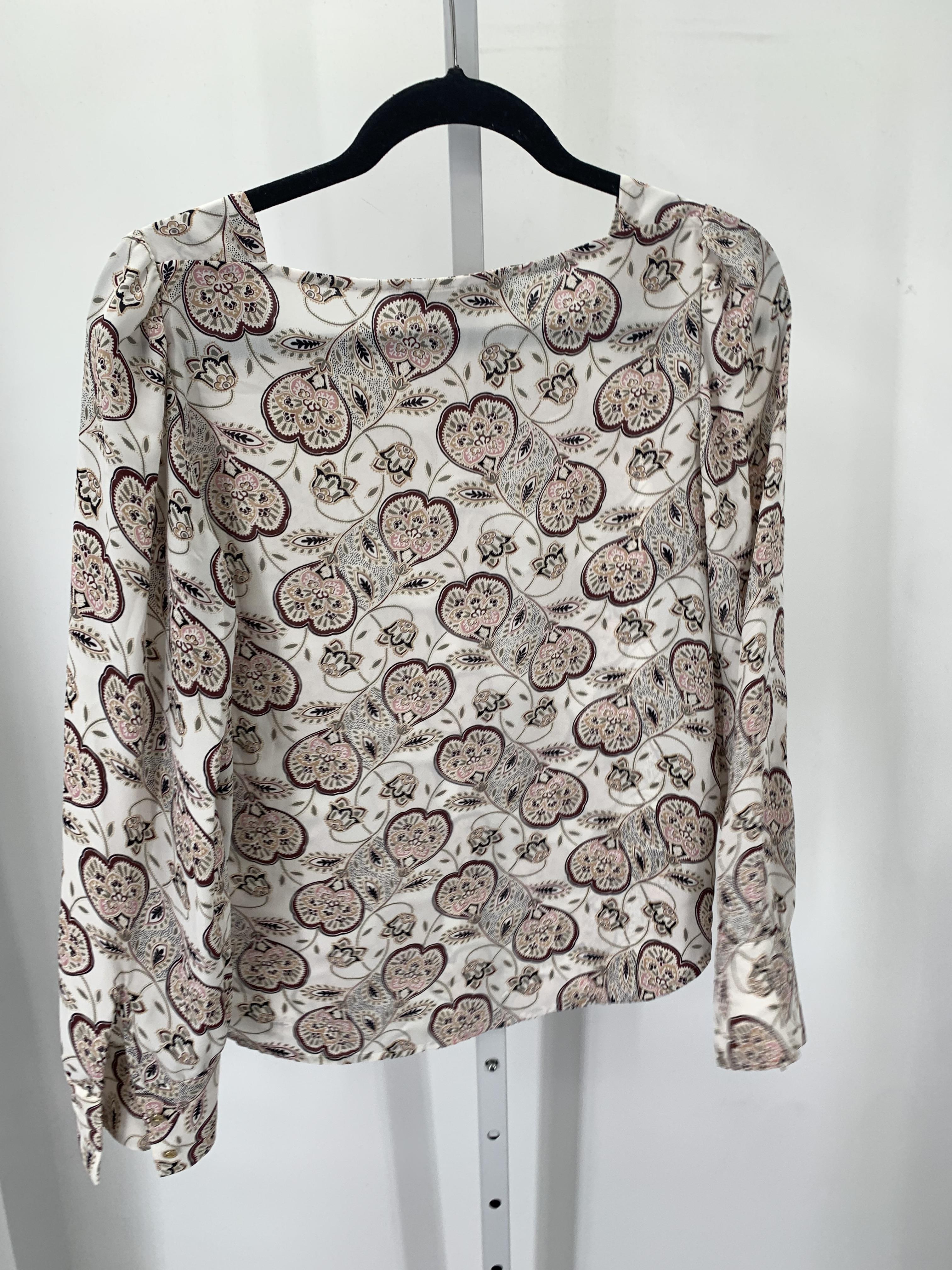 Loft Size X Small Misses Long Sleeve Shirt