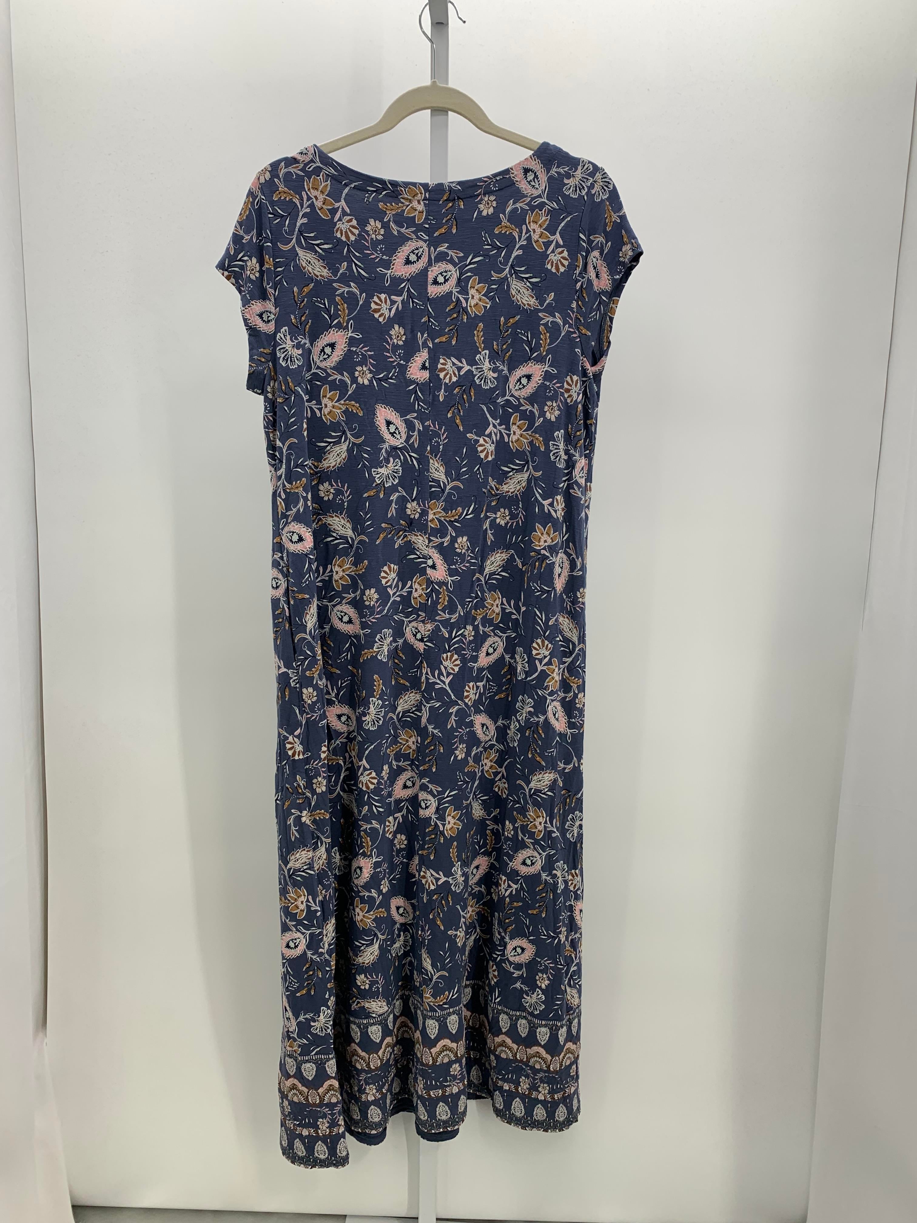 J-Jill Size Medium Misses Short Sleeve Dress