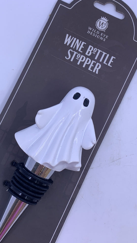 GHOST WINE BOTTLE STOPPER.