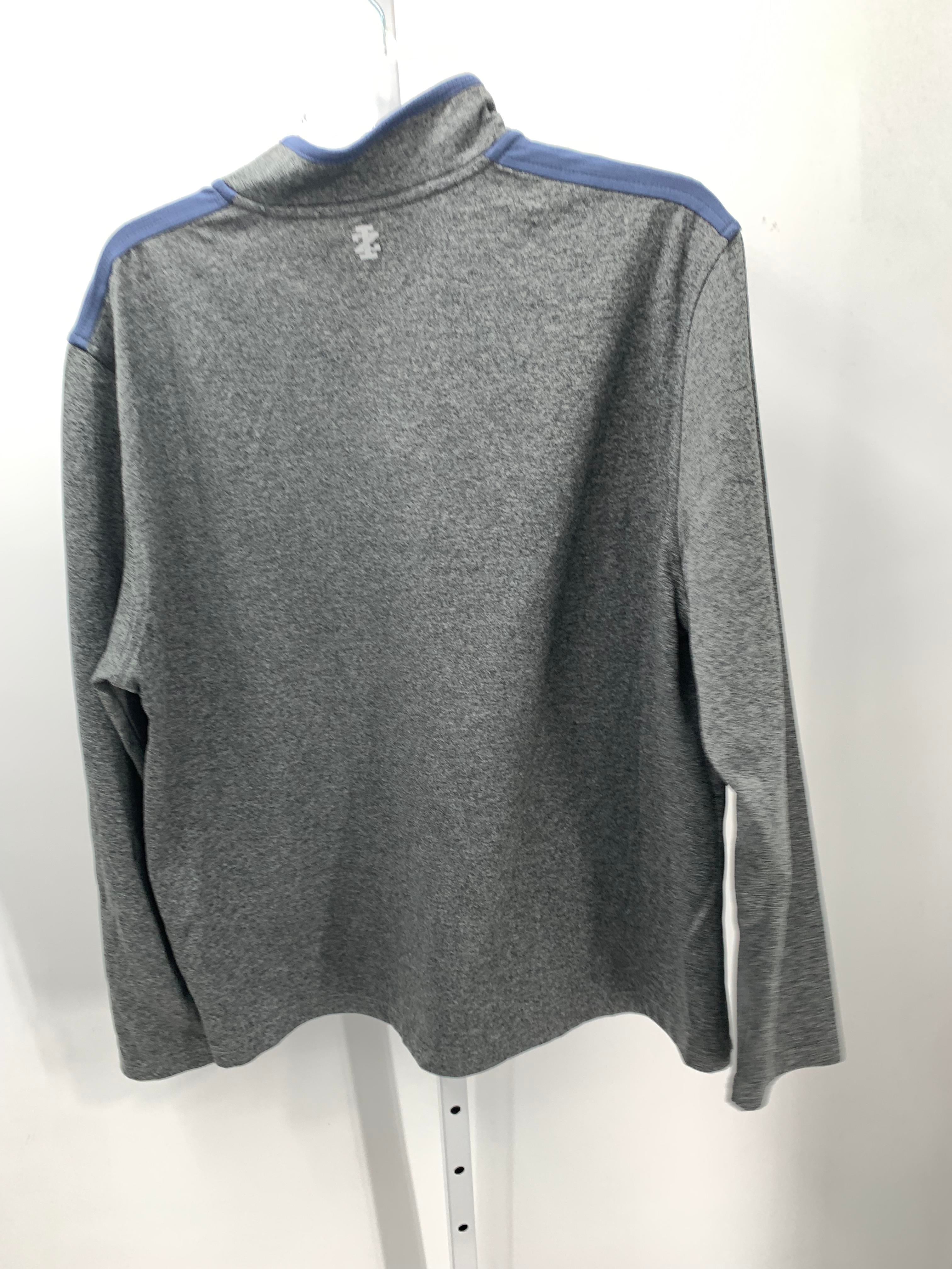 PARTIAL ZIP KNIT
