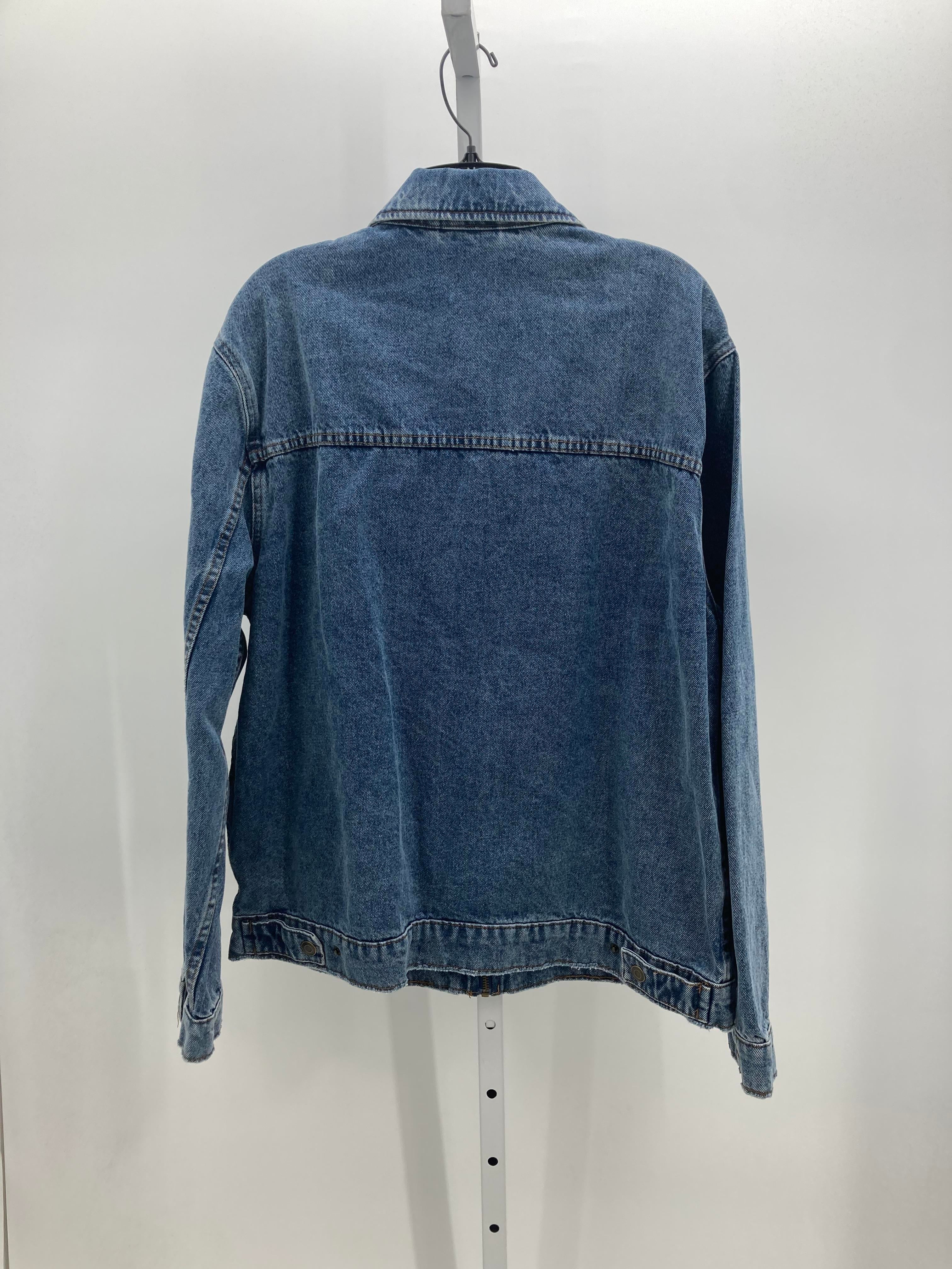 NEW ZIP UP DENIM.