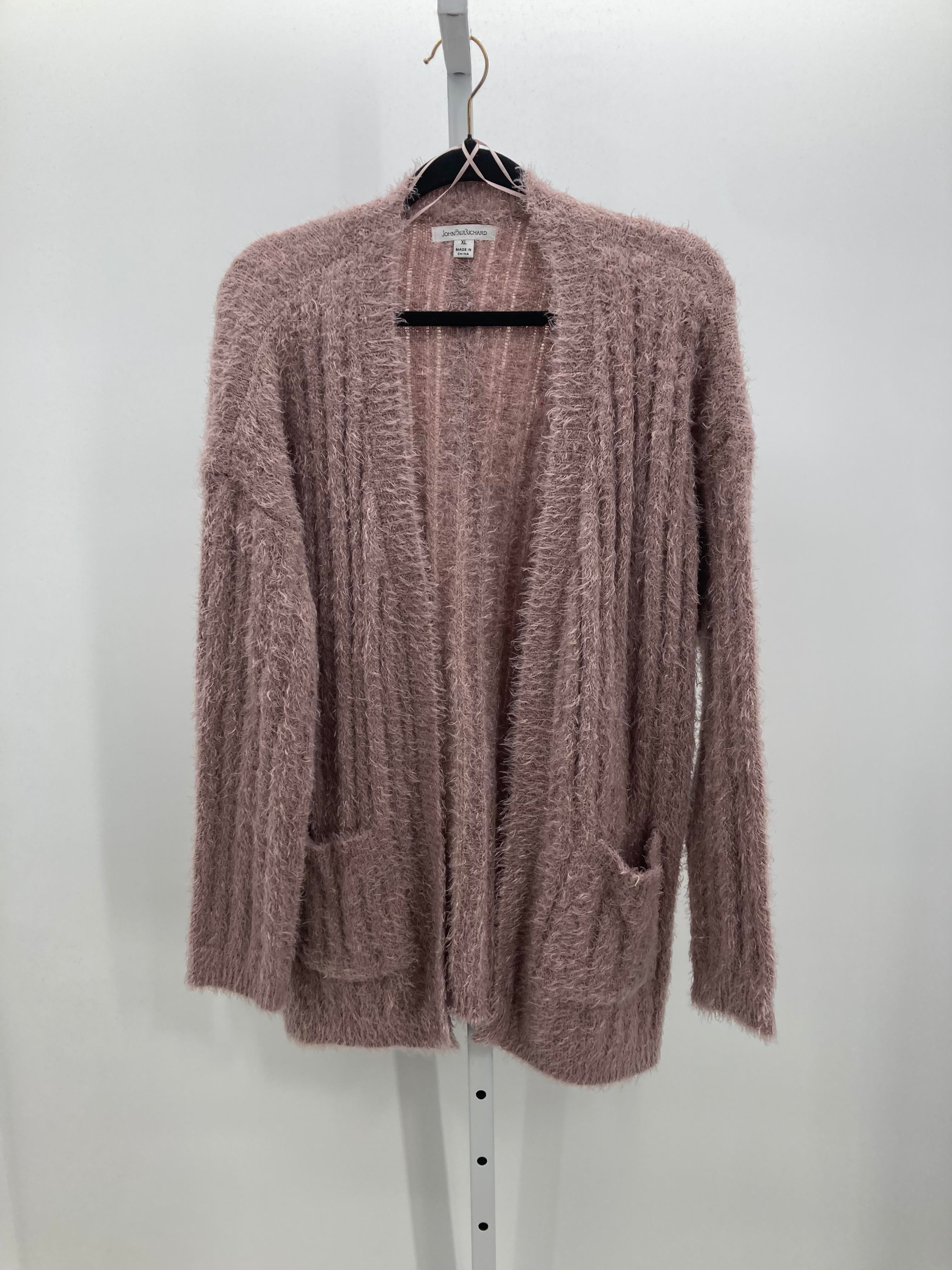 John Paul Richard Size Extra Large Misses Cardigan