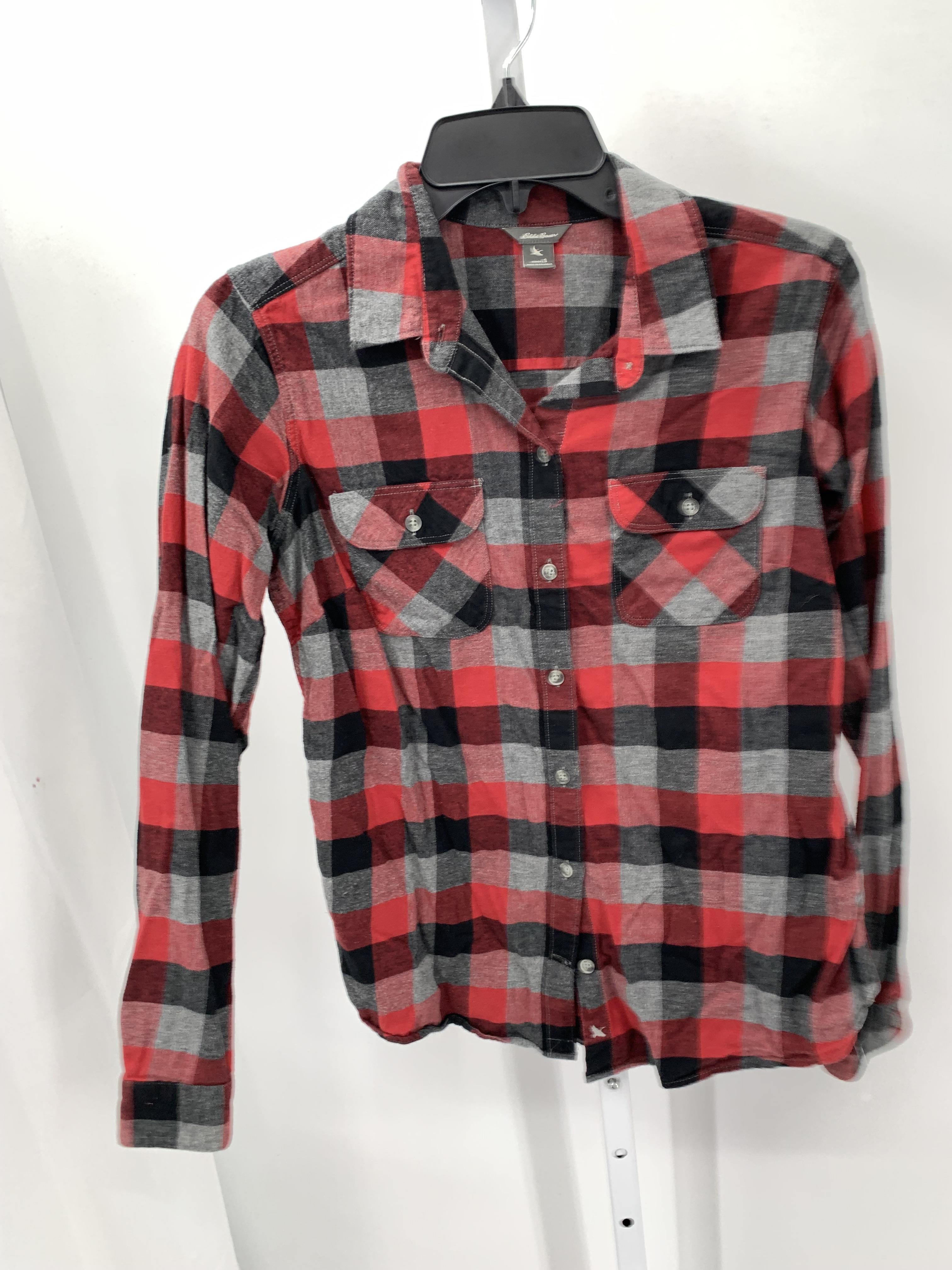 Eddie Bauer Size Small Misses Long Sleeve Shirt