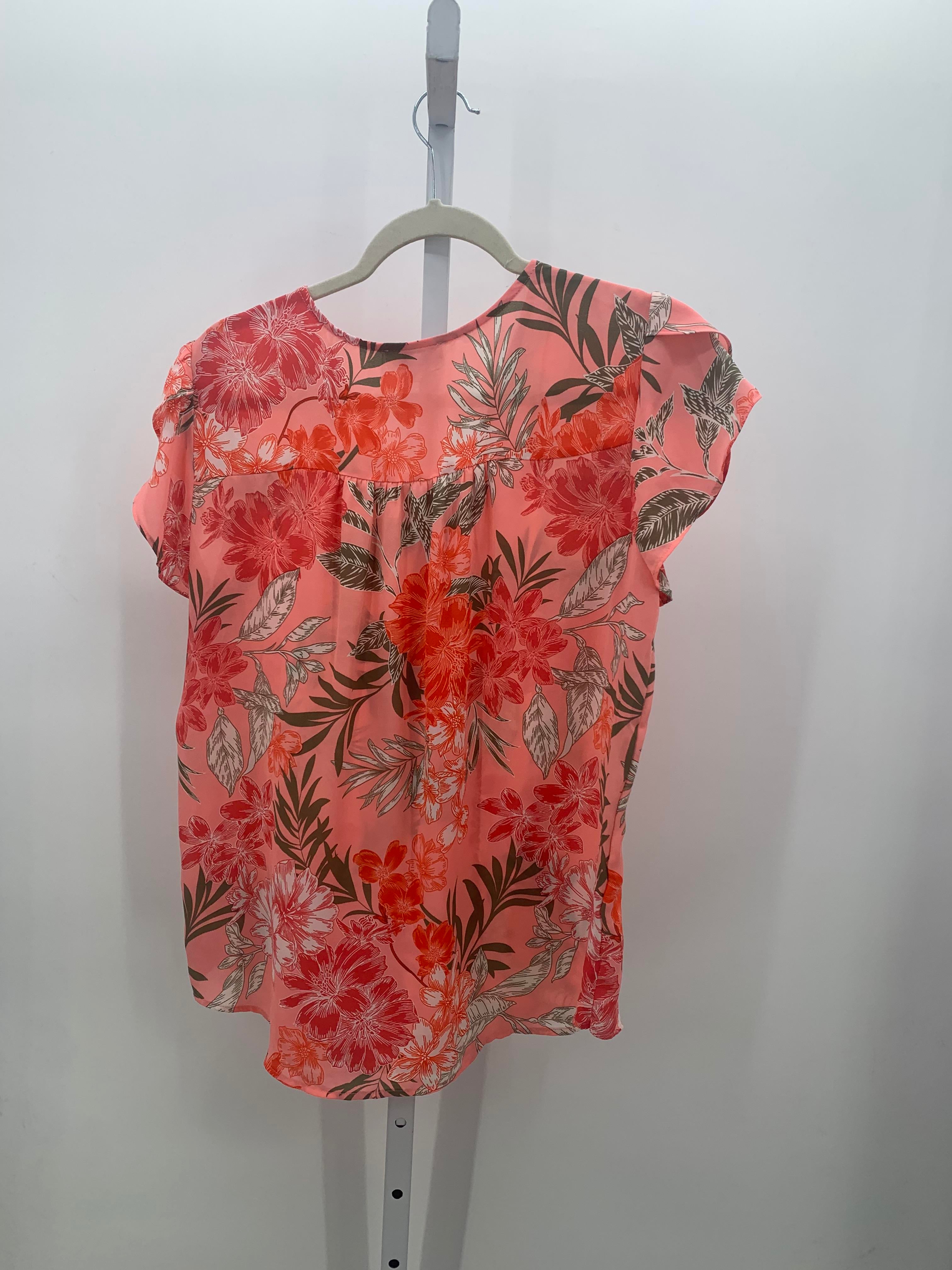 Loft Size Medium Misses Short Sleeve Shirt