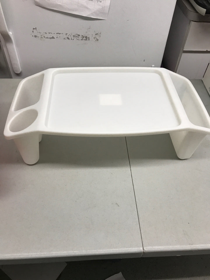 White Plastic Lap Tray