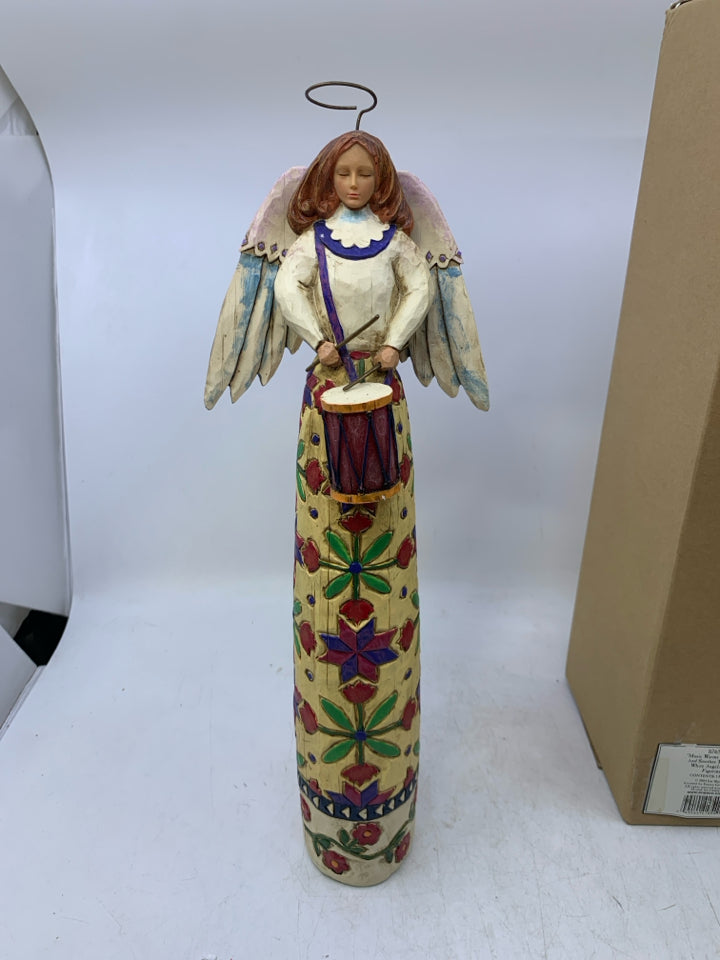 NIB TALL ANGEL MUSIC WARMS THE HEART 2004.