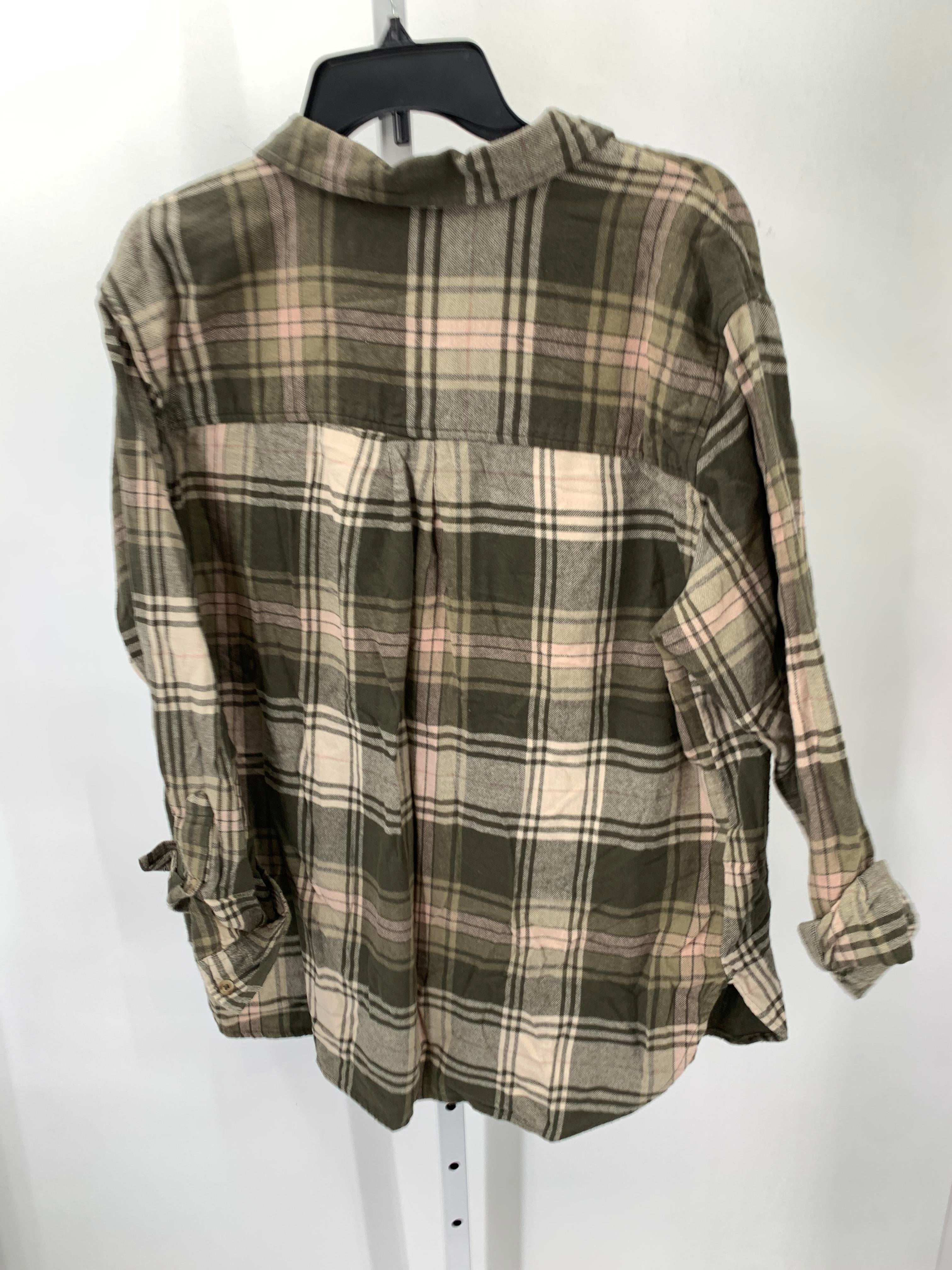 SO Size Large Juniors Long Sleeve Shirt